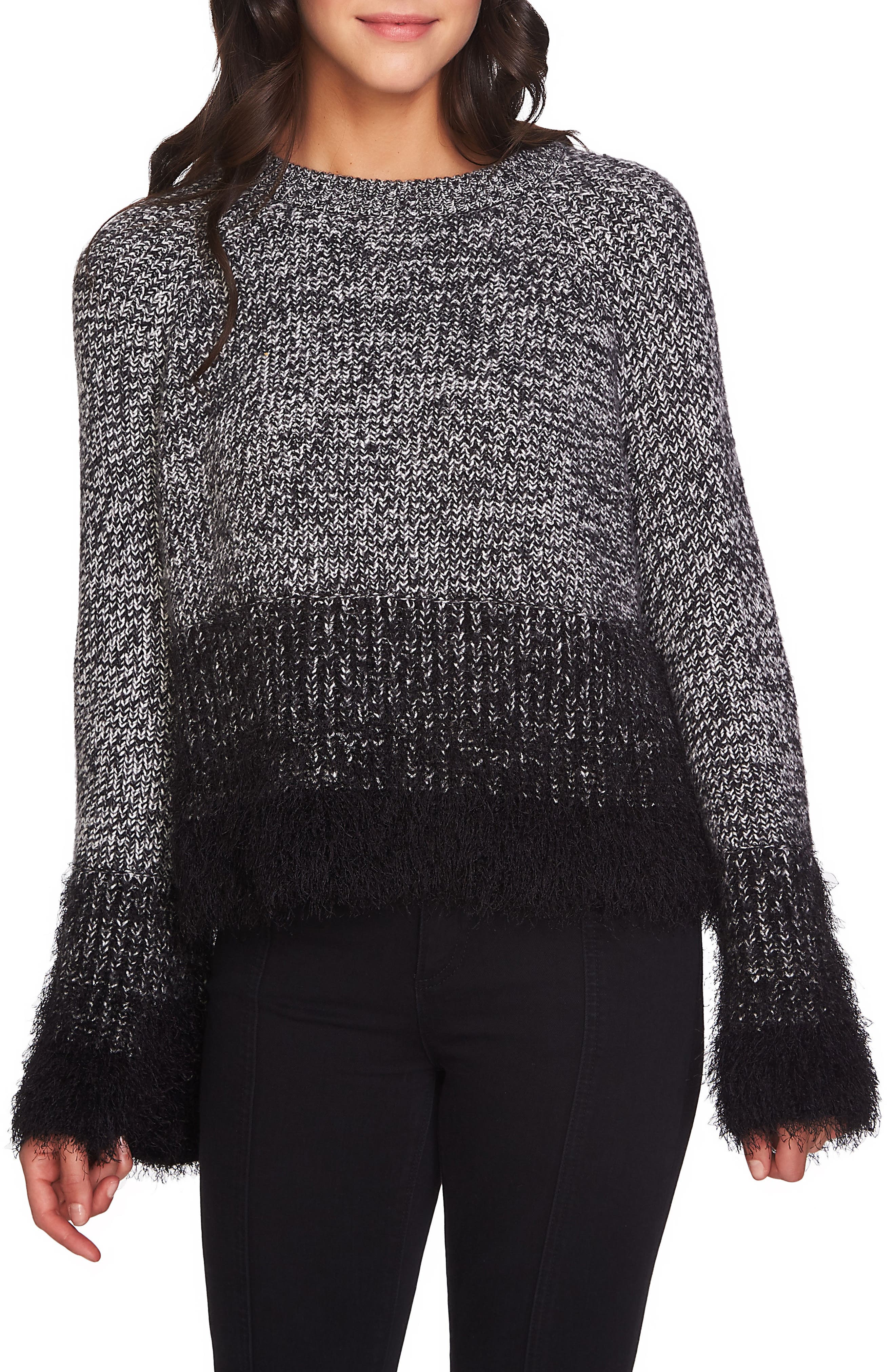 1.STATE Eyelash Fringe Sweater Nordstrom
