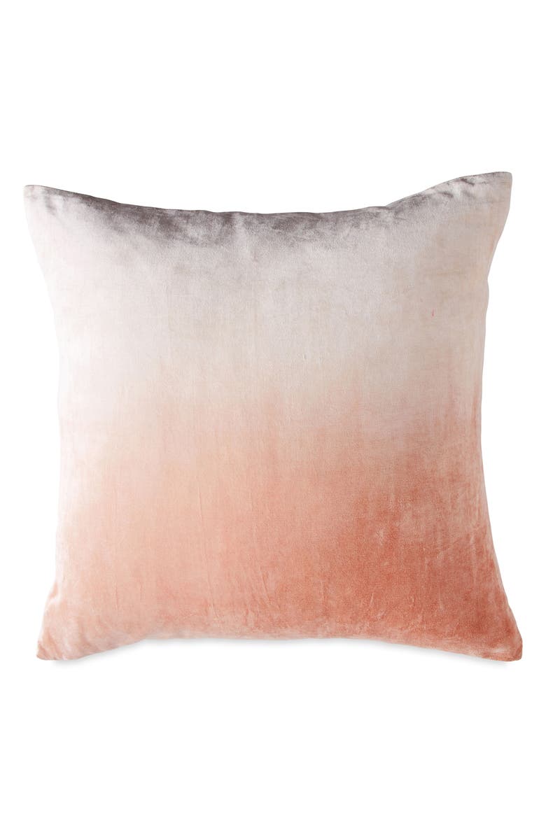 Peri Home Iced Ombré Velvet Euro Sham Nordstrom Iced Ombré Velvet Euro Sham