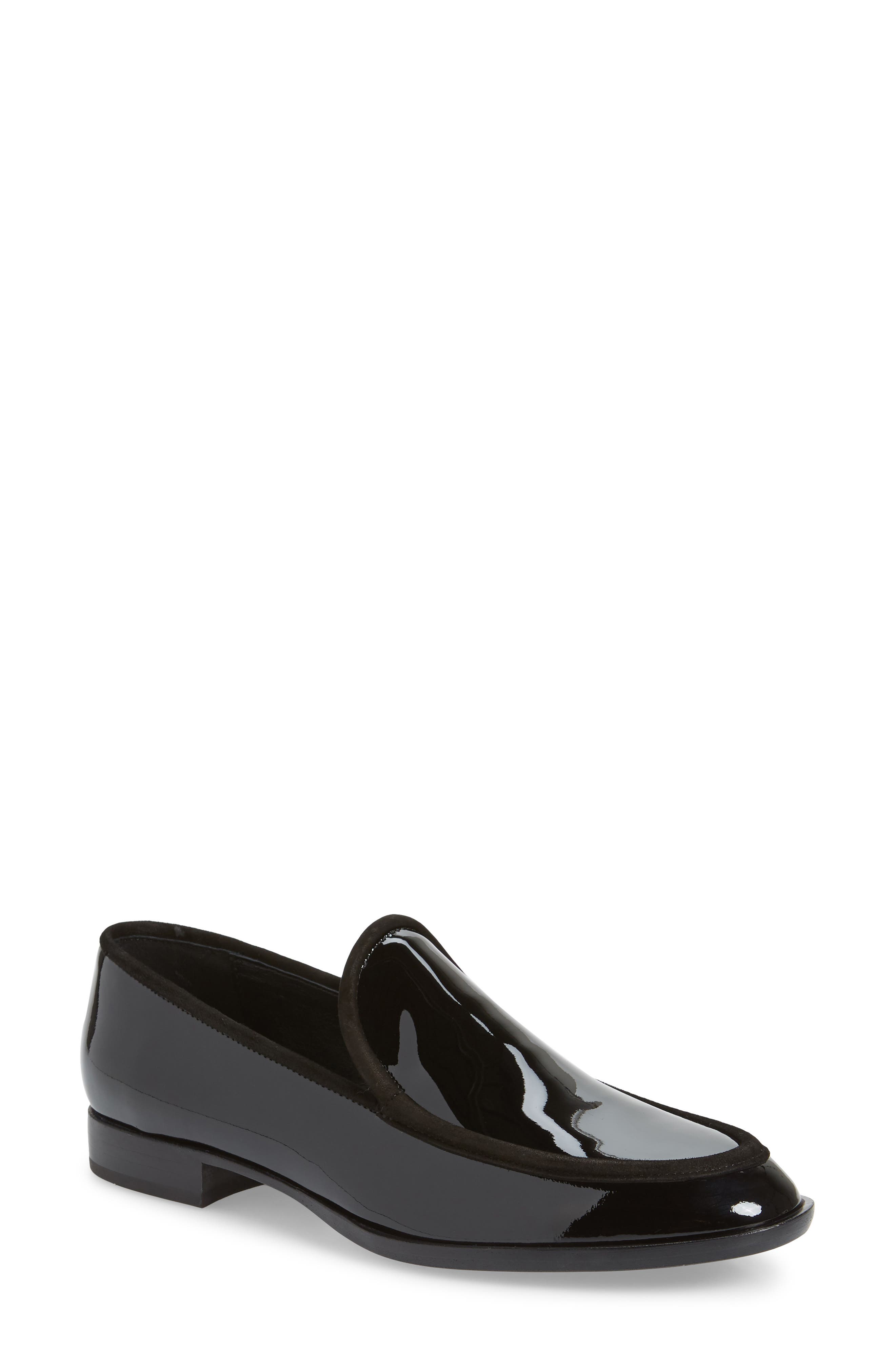 Agl Tubular Moc Loafer - Black