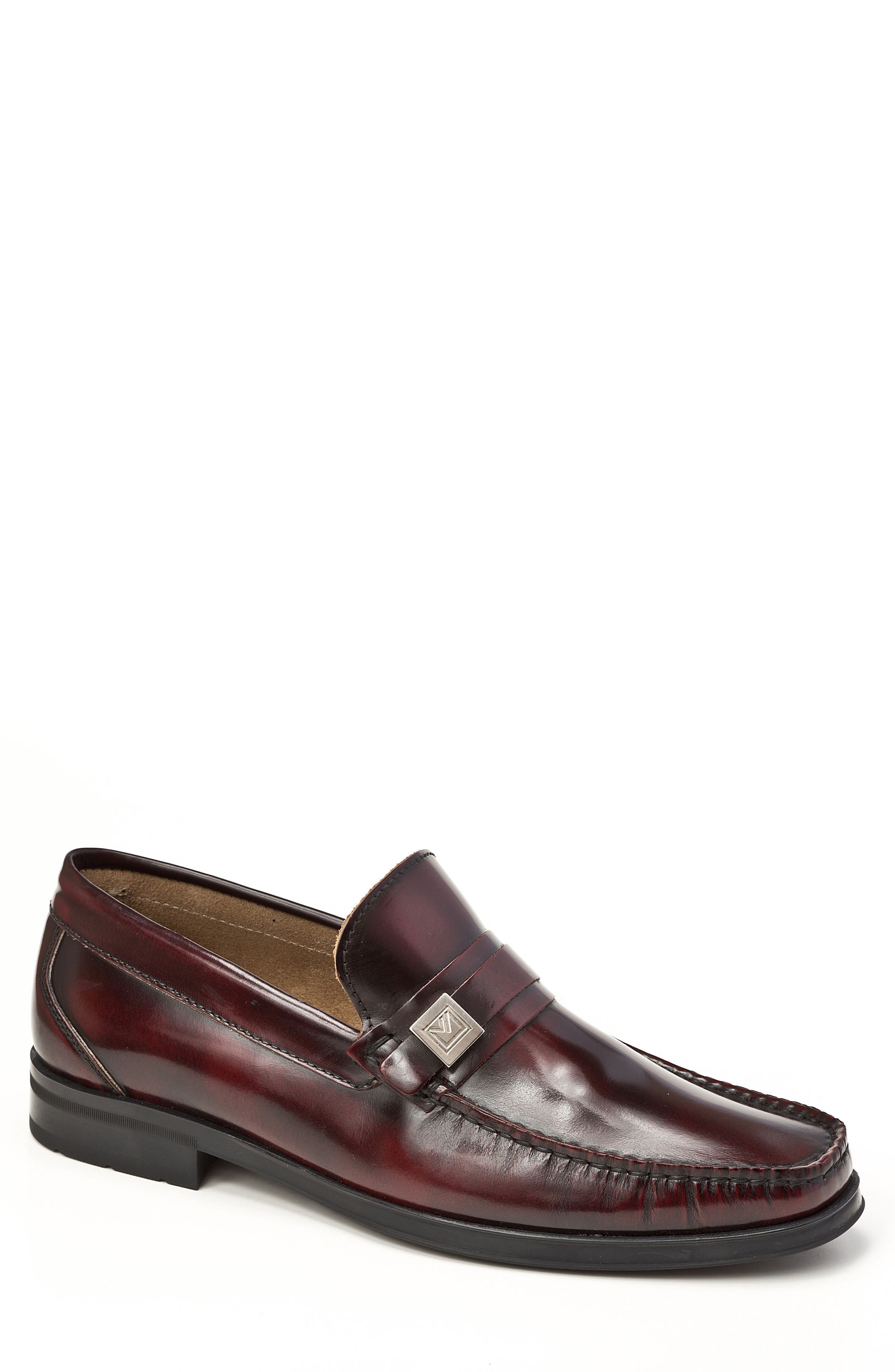 Sandro Moscoloni Parma Moc Toe Loafer, Burgundy