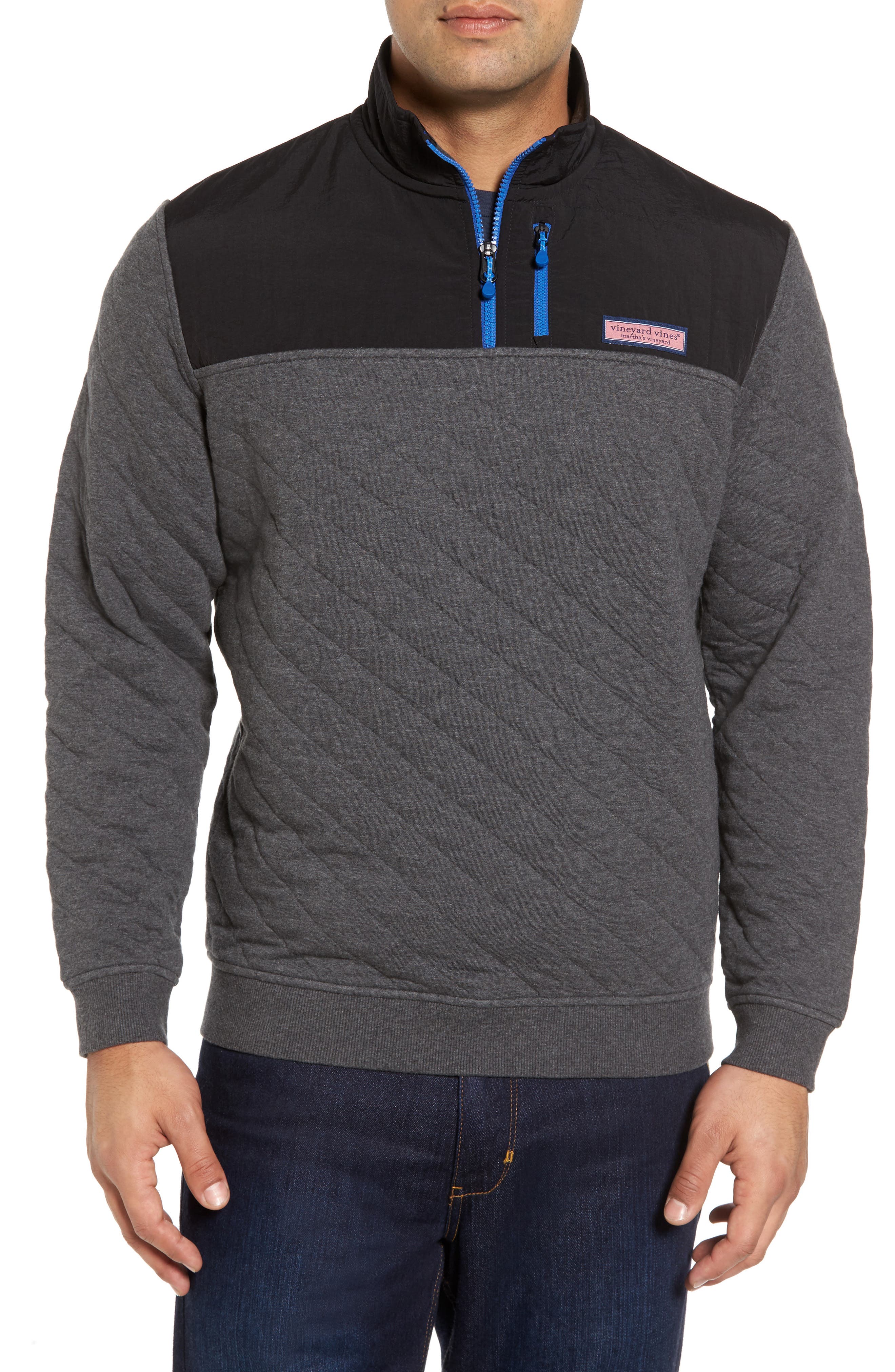 vineyard vines Quilted Quarter Zip Pullover Nordstrom