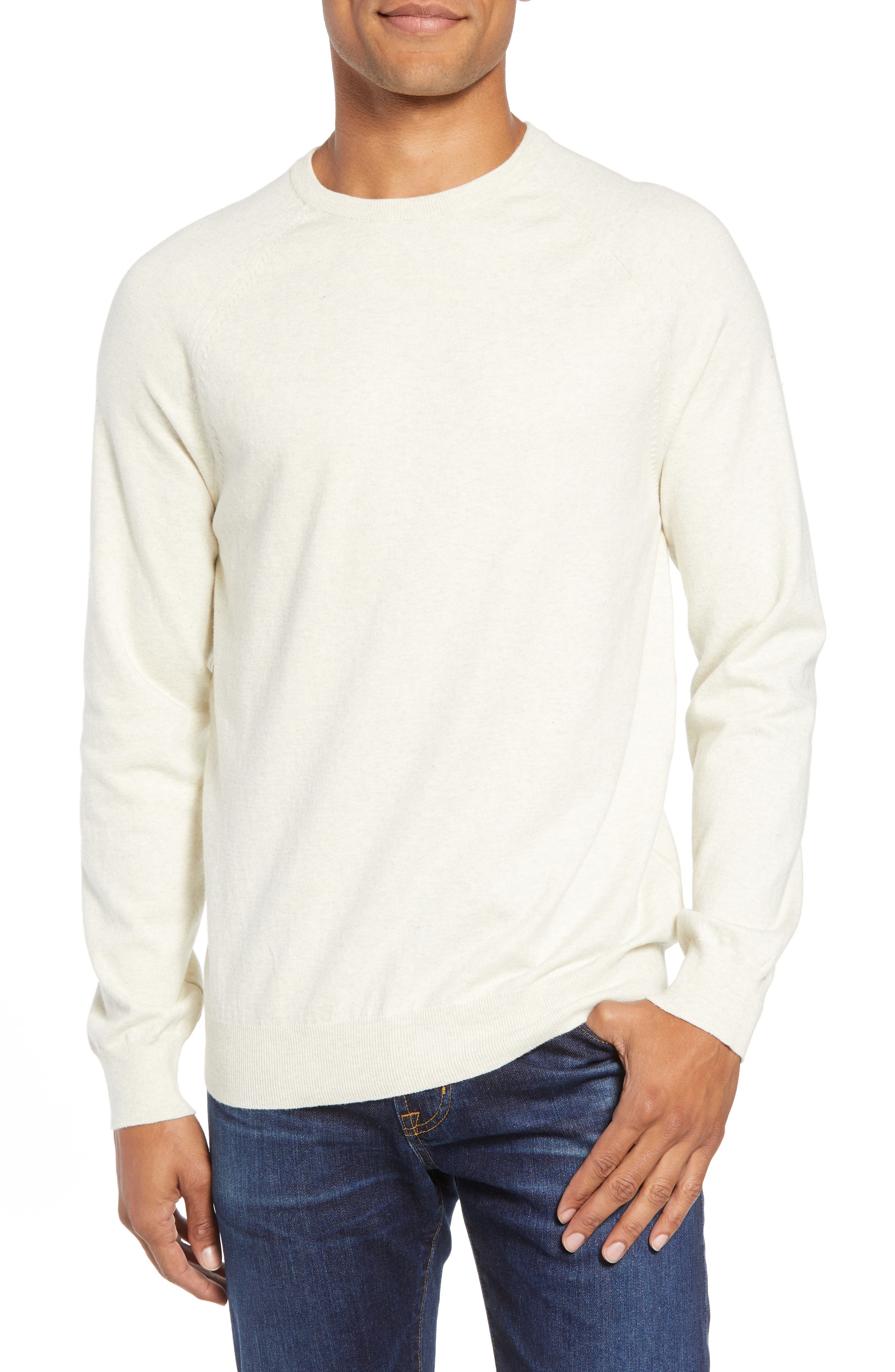 French Connection Regular Fit Crewneck Sweater, Grey