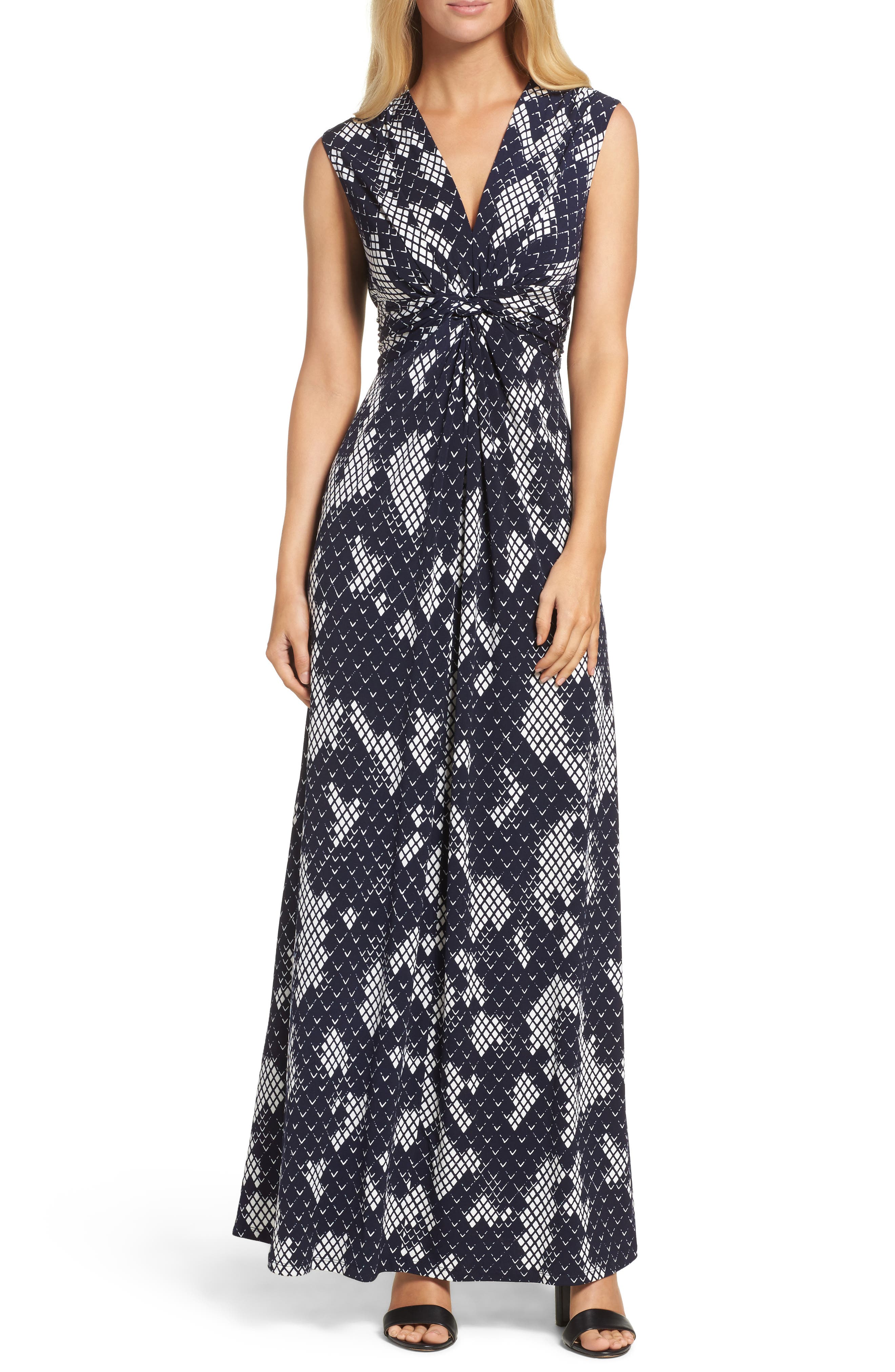 Eliza J Jersey Maxi Dress