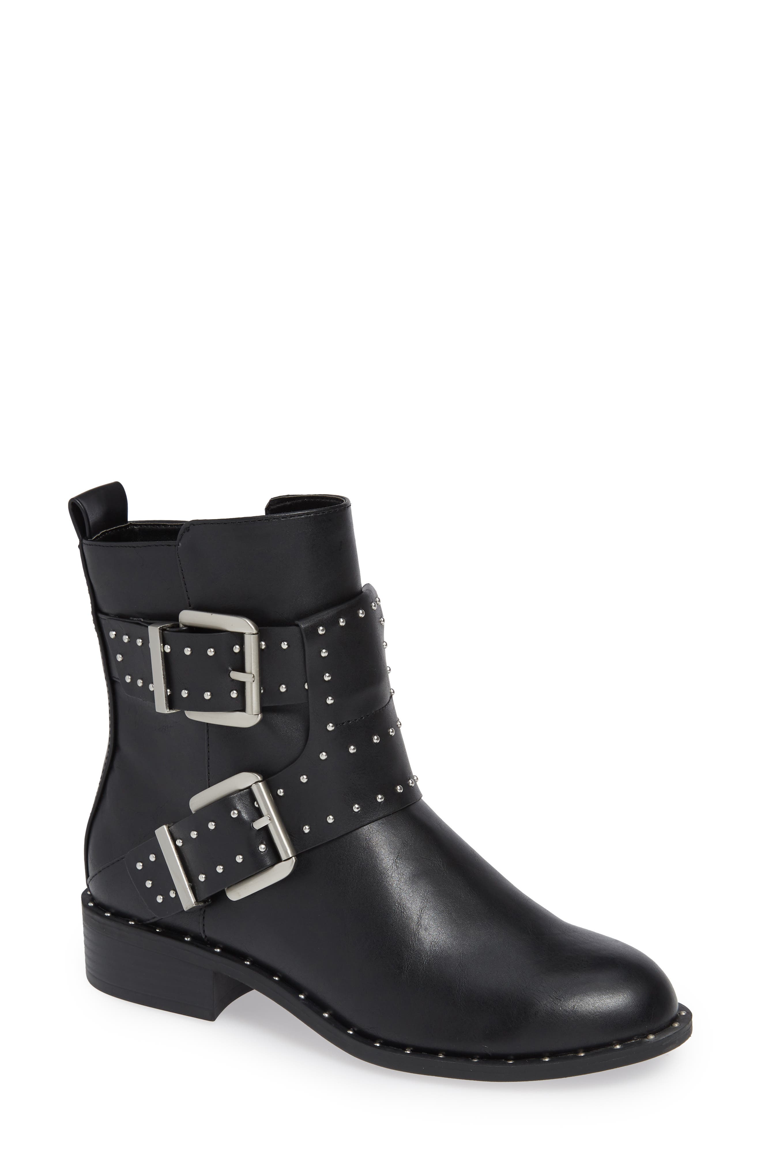 Charles By Charles David Tupper Moto Boot, Black