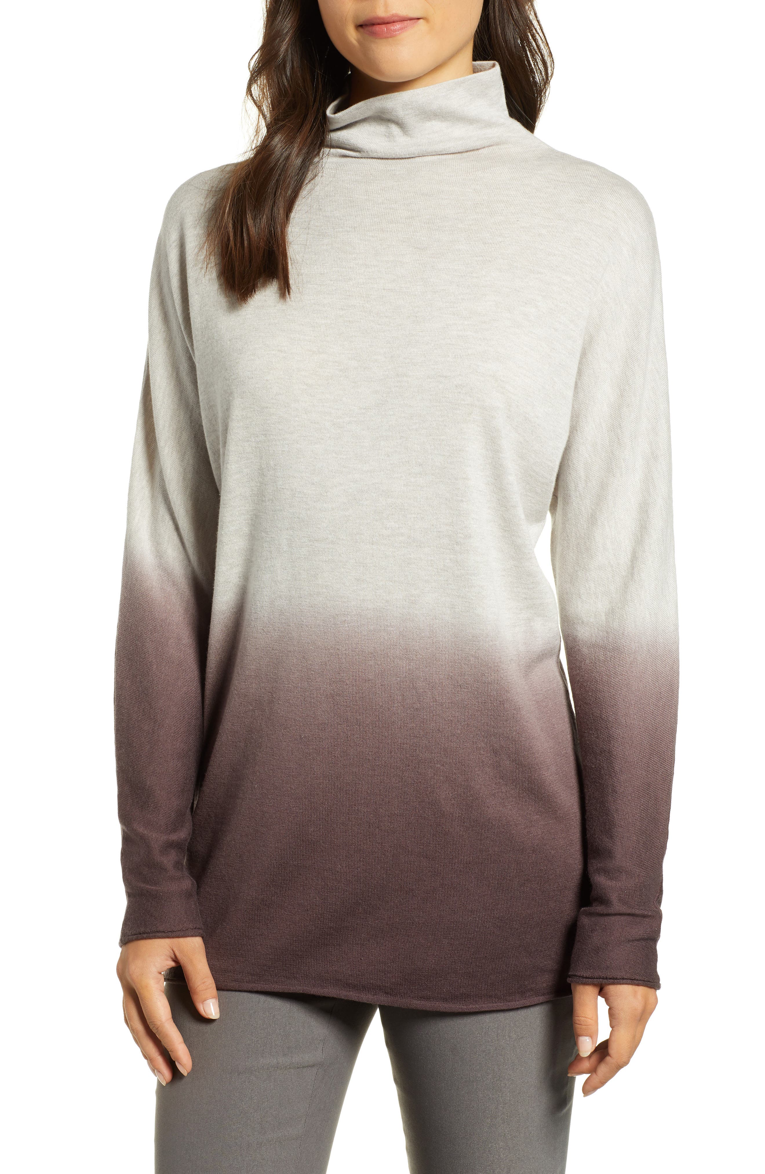 Nic+Zoe Traveler Turtleneck, Purple