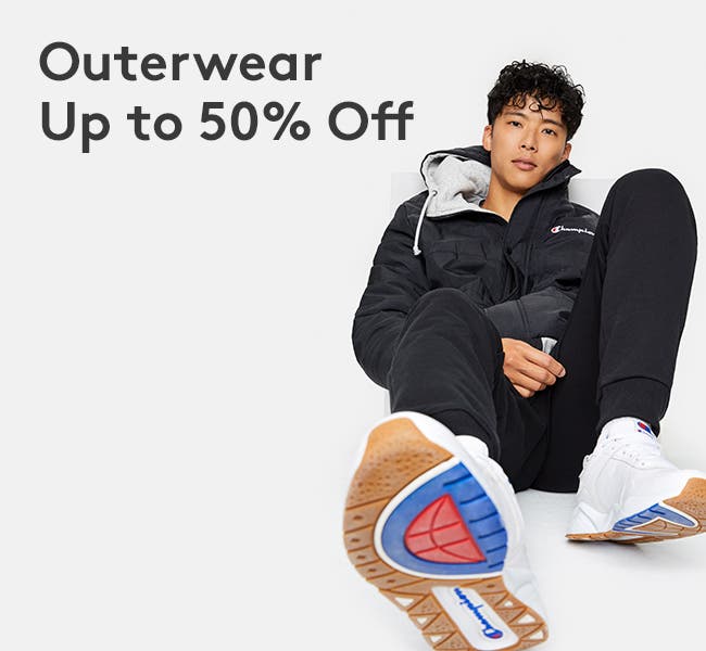 Outerwear Up to 50% Off