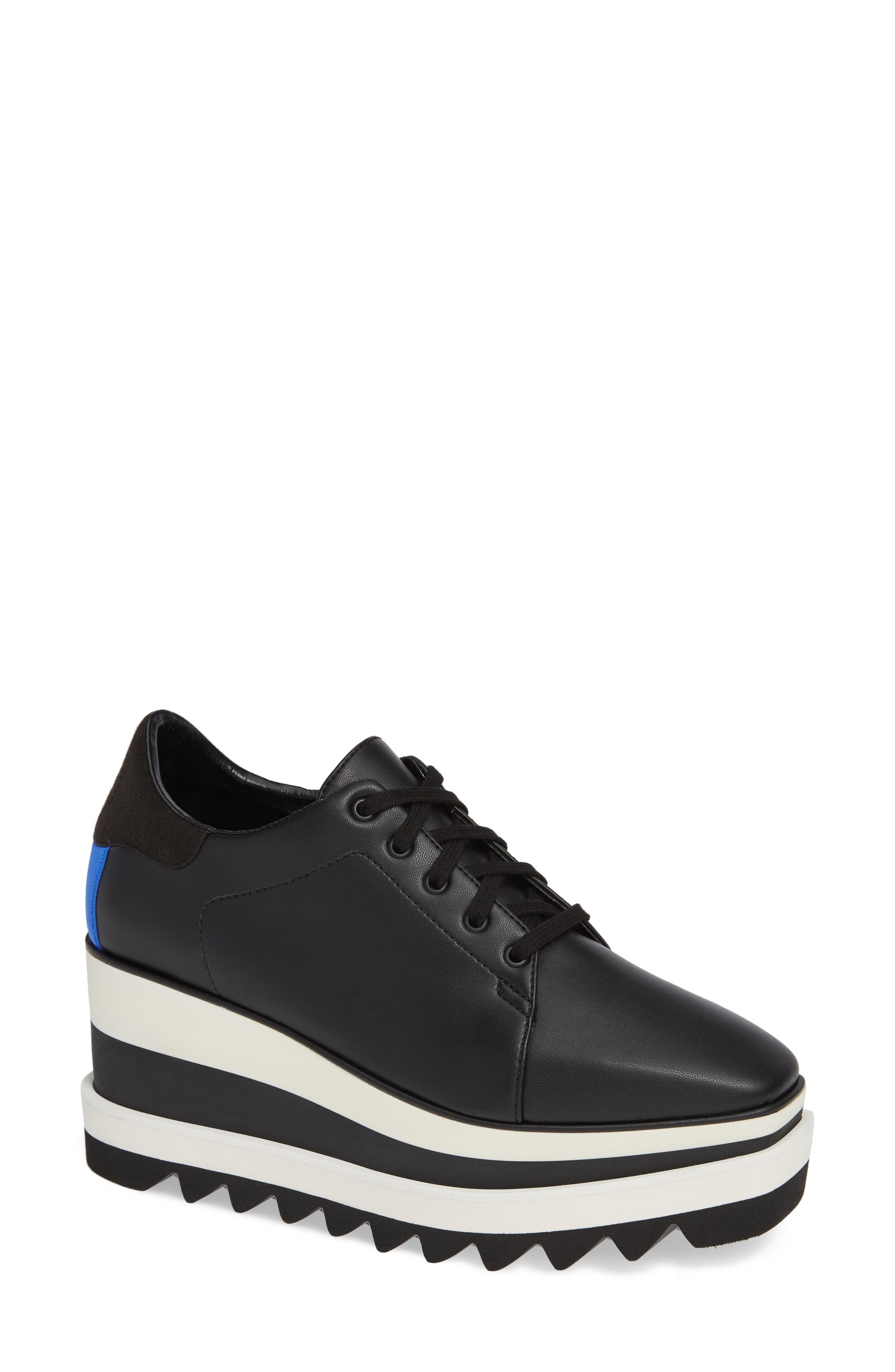 Stella Mccartney Sneak-Elyse Flatform Sneaker - Black
