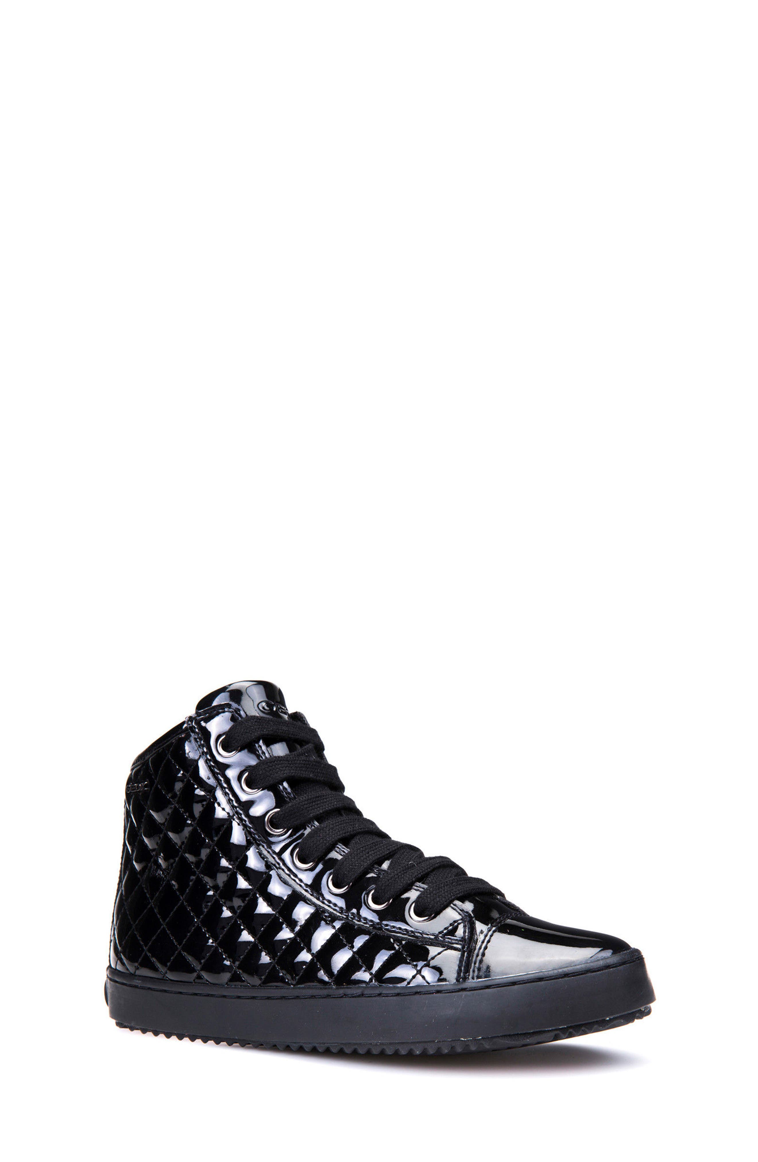 Geox Kalispera Girl Quilted High-Top Sneaker (Toddler ...