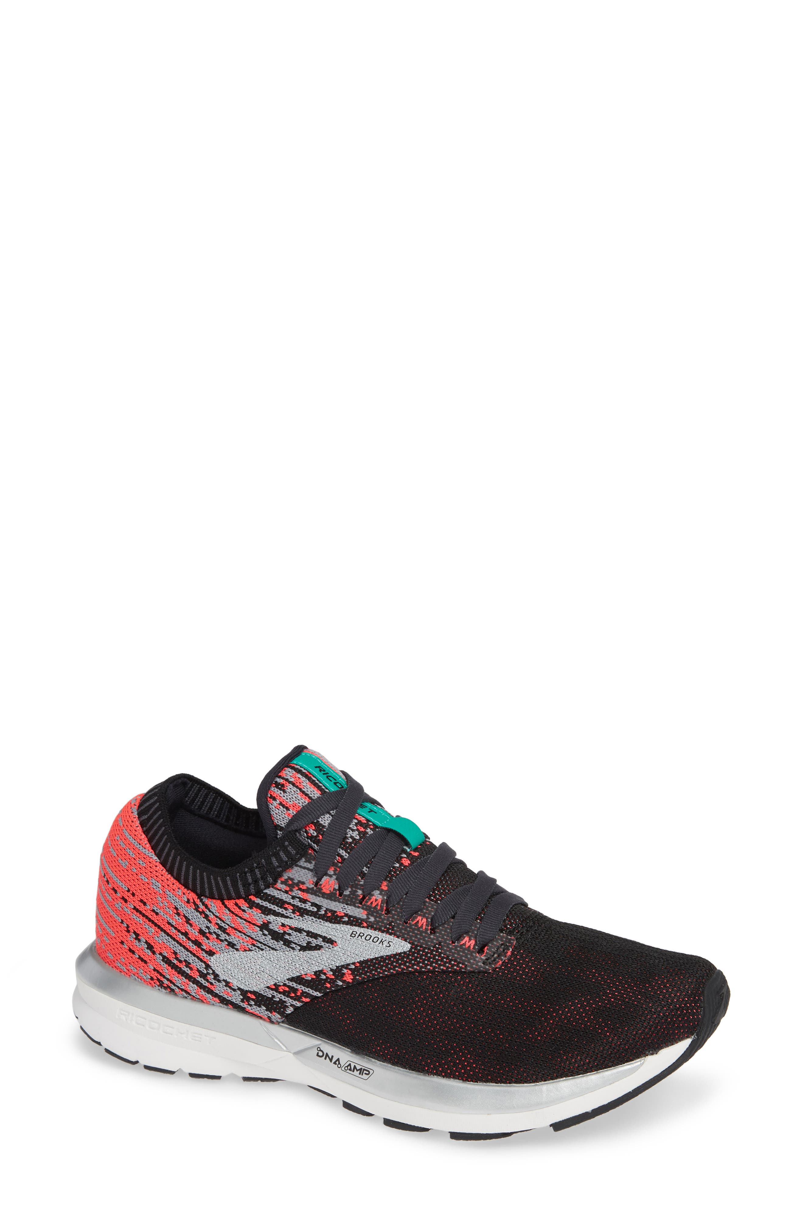 Brooks Ricochet Running Shoe, Black