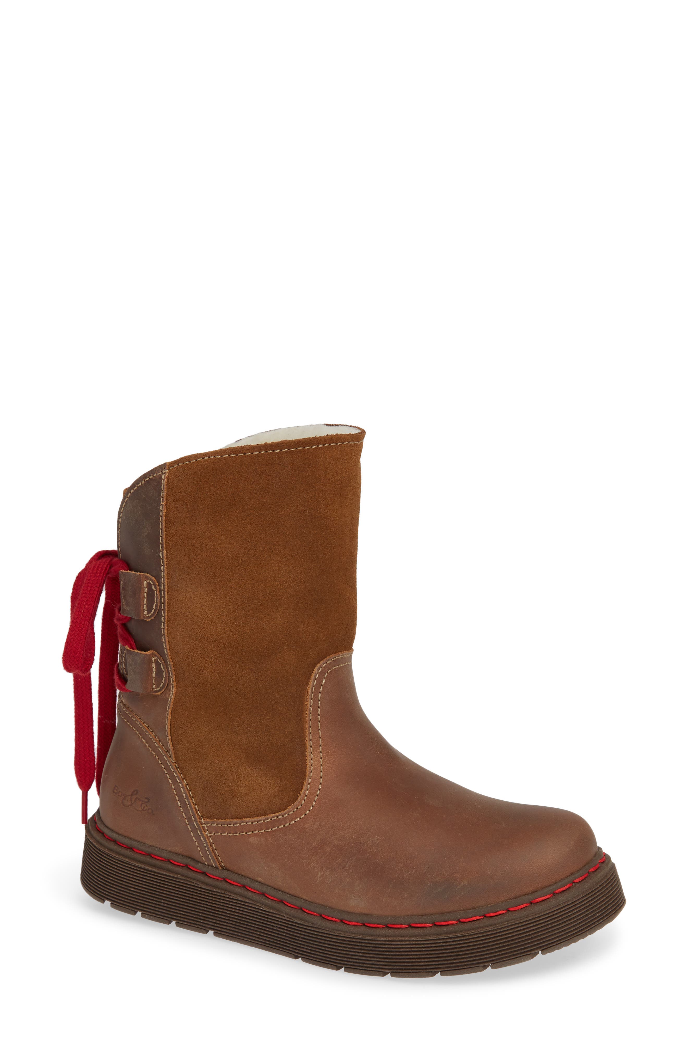 Bos. & Co. Omega Waterproof Lace-Back Boot - Brown