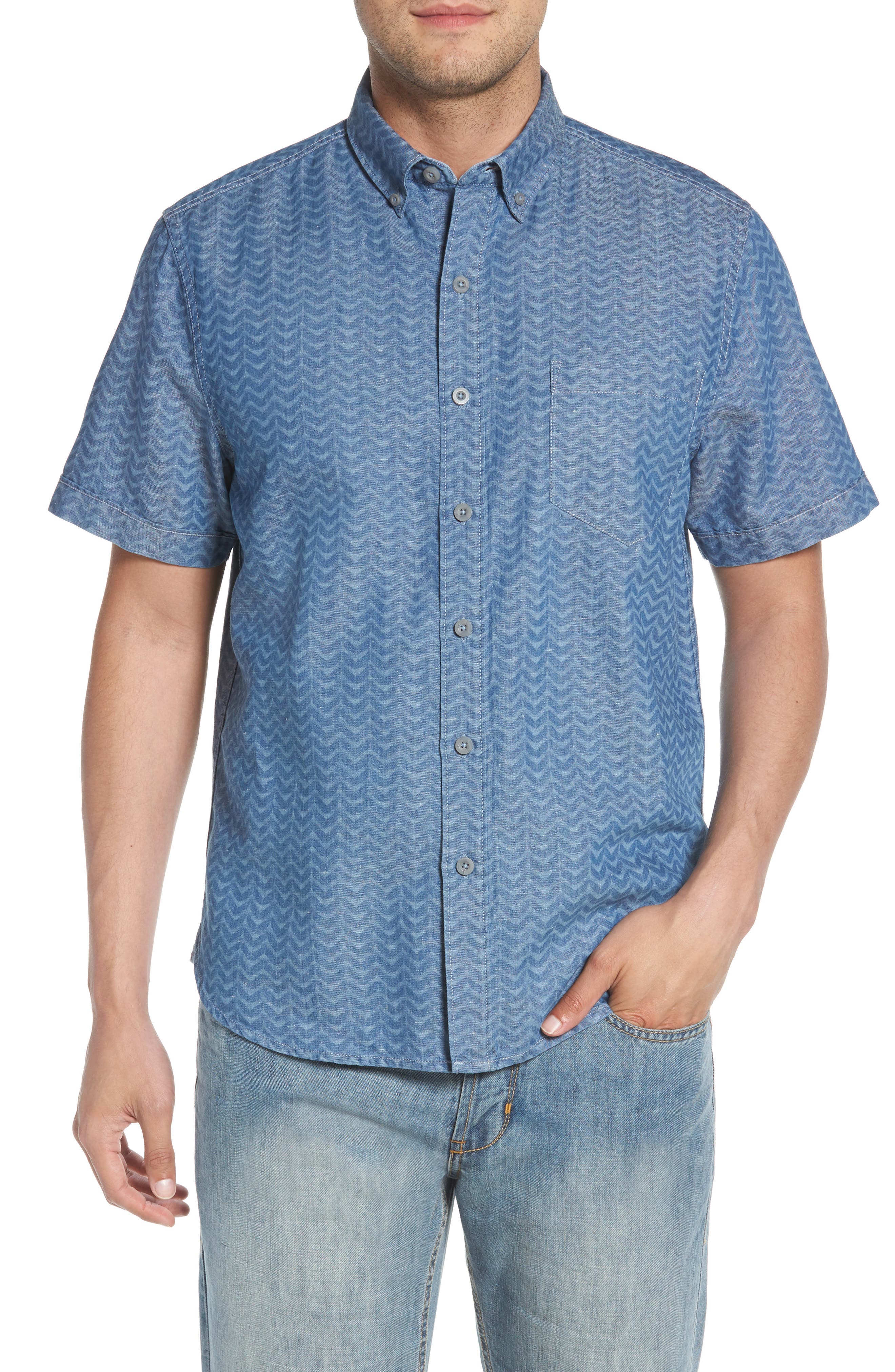 Tommy Bahama Chevron Cantina Sport Shirt