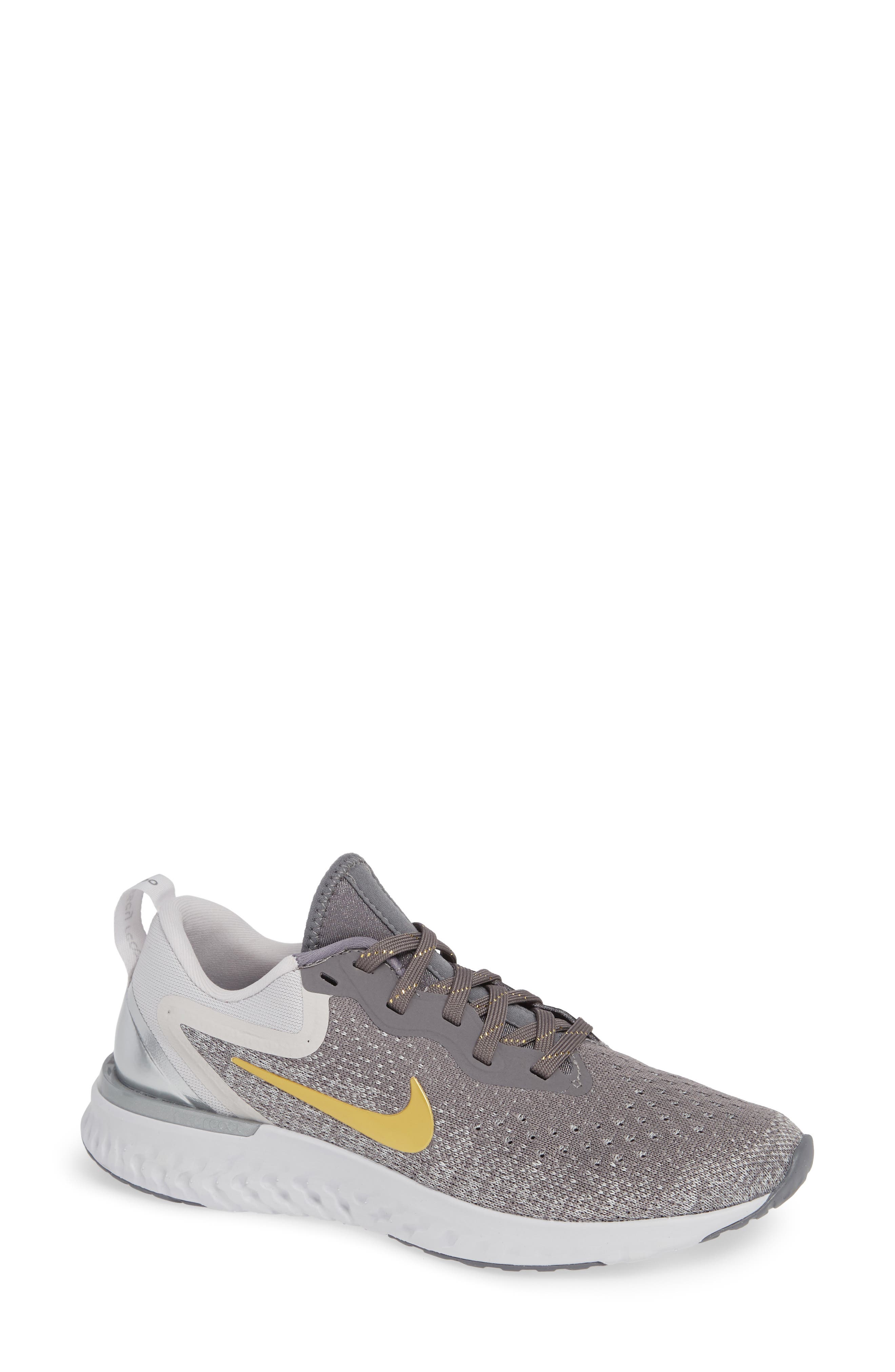 women's nike odyssey react metallic premium running shoes