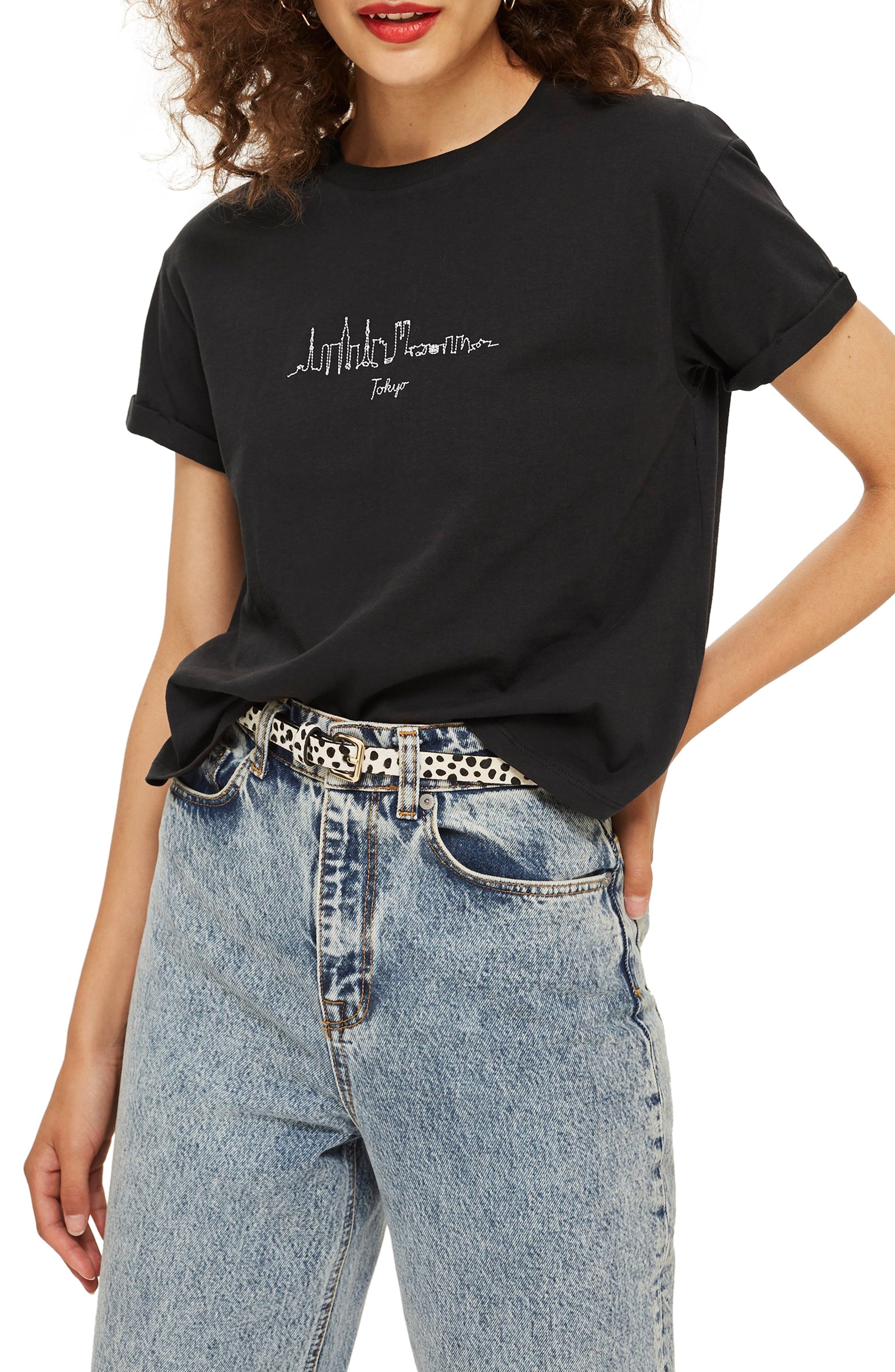 Topshop Skyline Tee