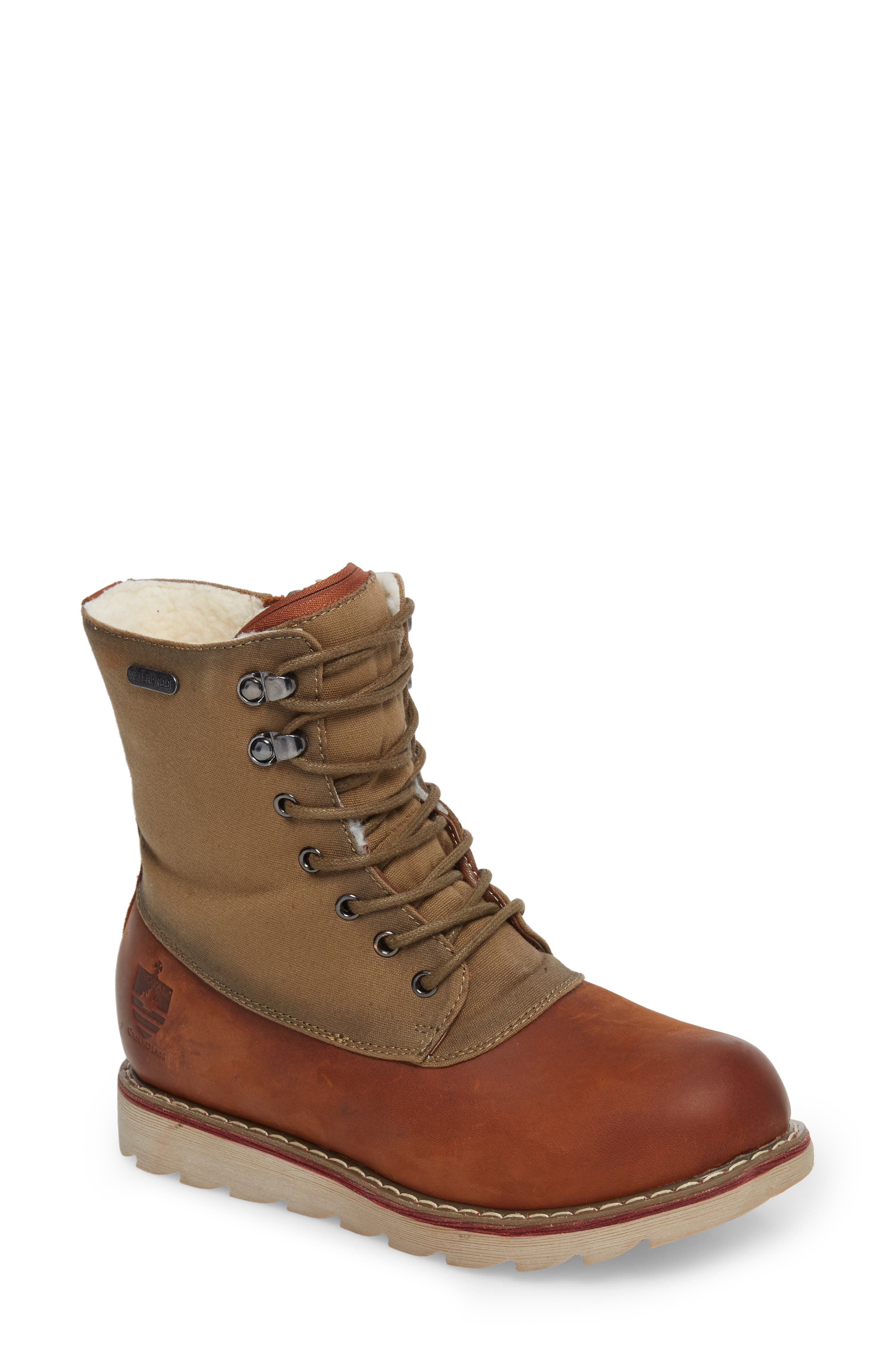 Royal Canadian Lasalle Waterproof Insulated Winter Boot- Brown