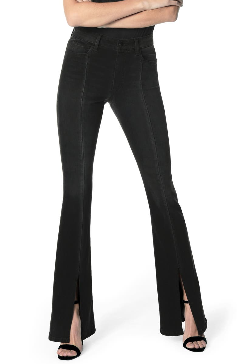 Joe's FLAWLESS - HIGH WAIST FRONT VENT MICROFLARE JEANS