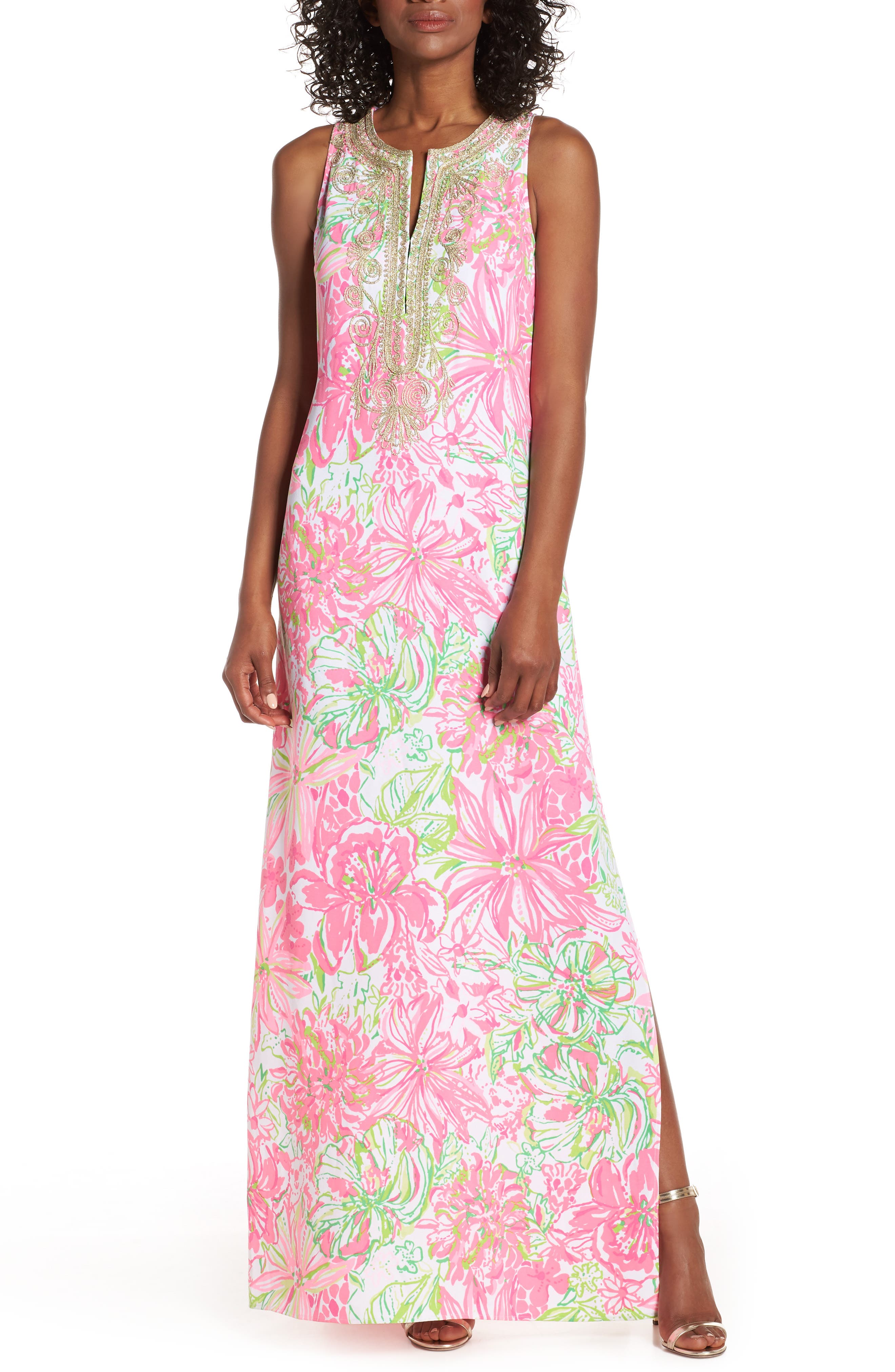 Lilly Pulitzer Carlotta Maxi Dress, White