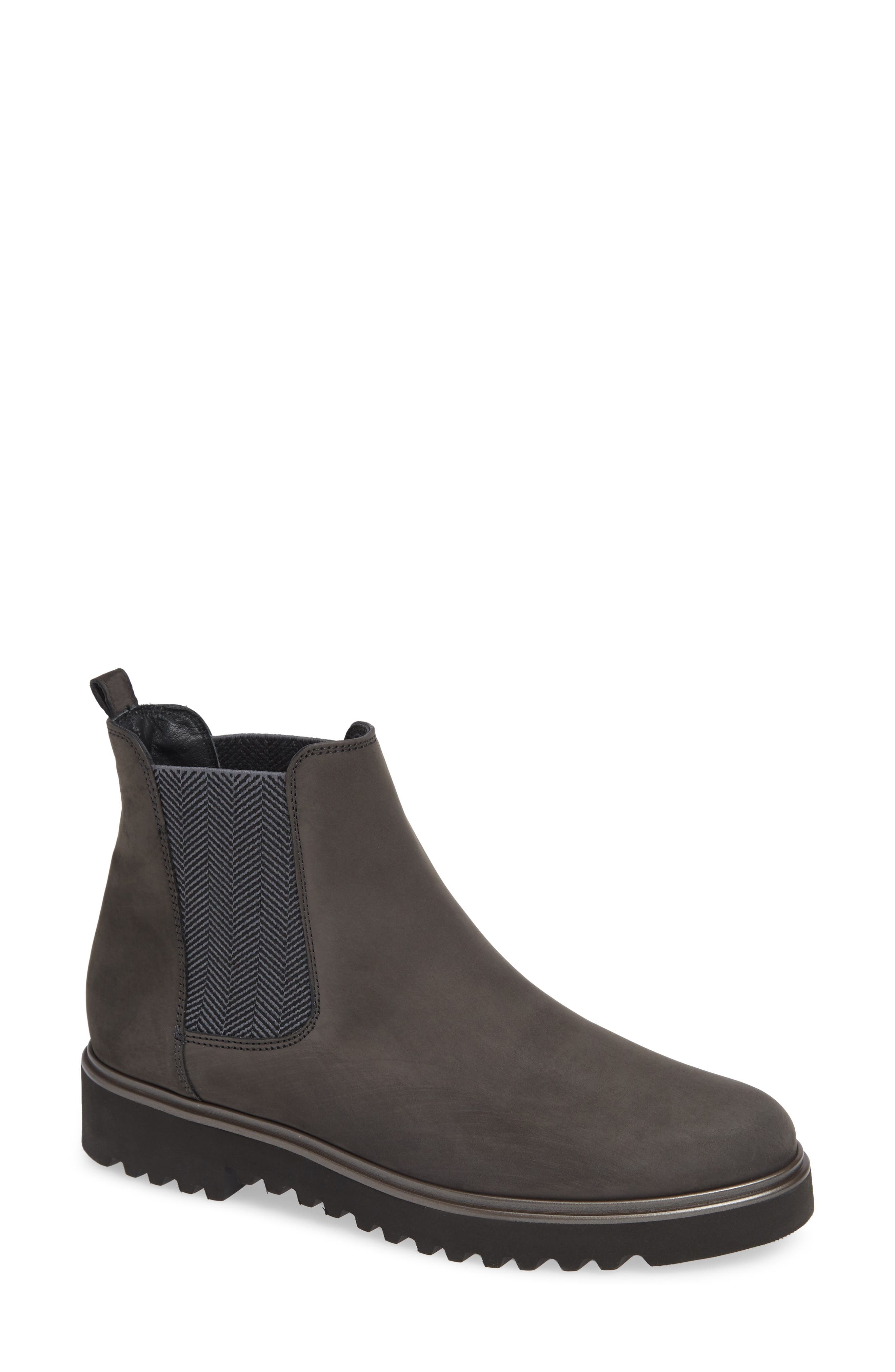 Paul Green Vienna Lugged Chelsea Bootie - Grey