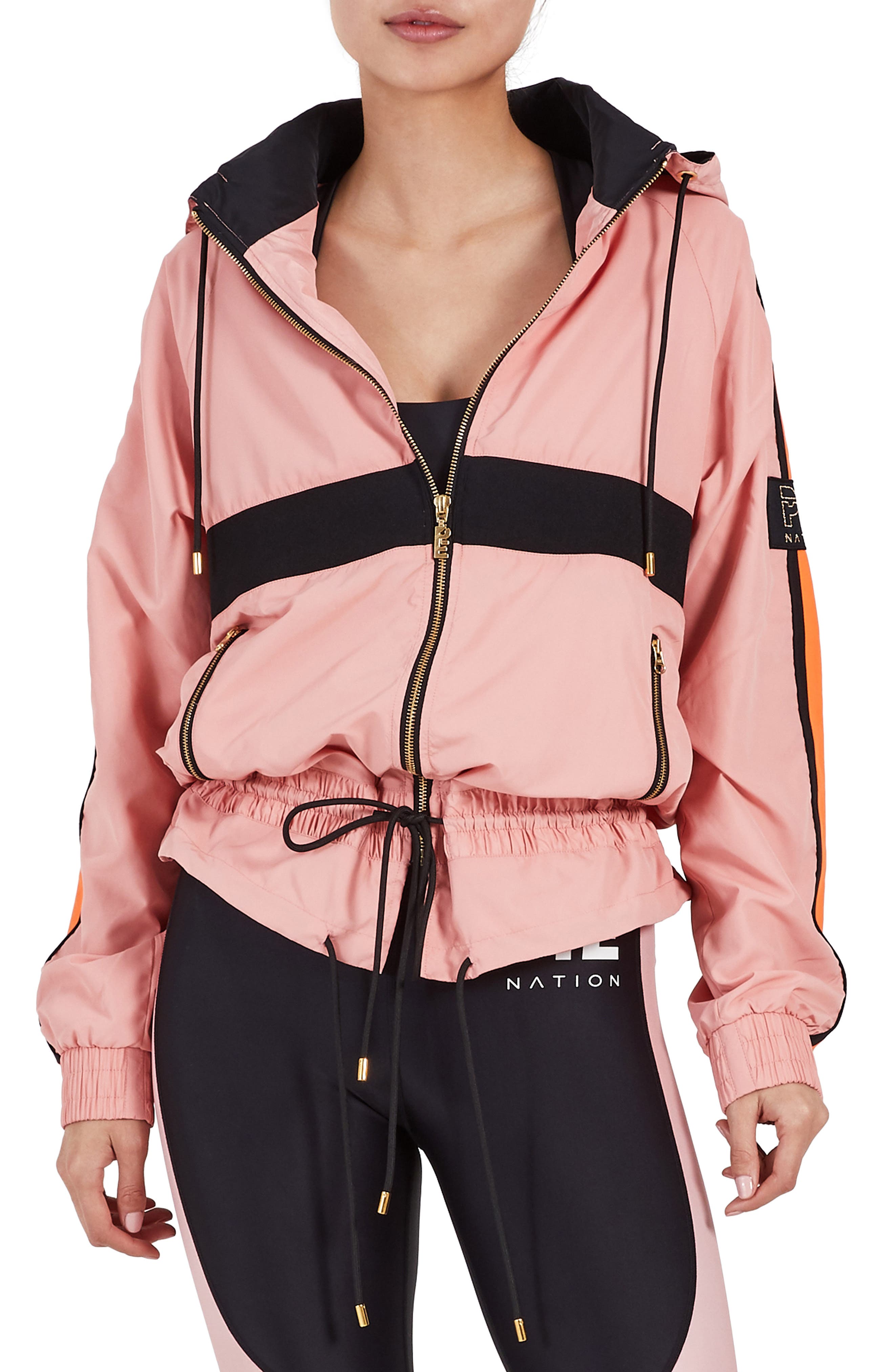 P.e. Nation Slouchy Jacket, Coral