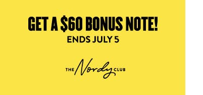 Get a $60 Bonus Note! Ends July 5.