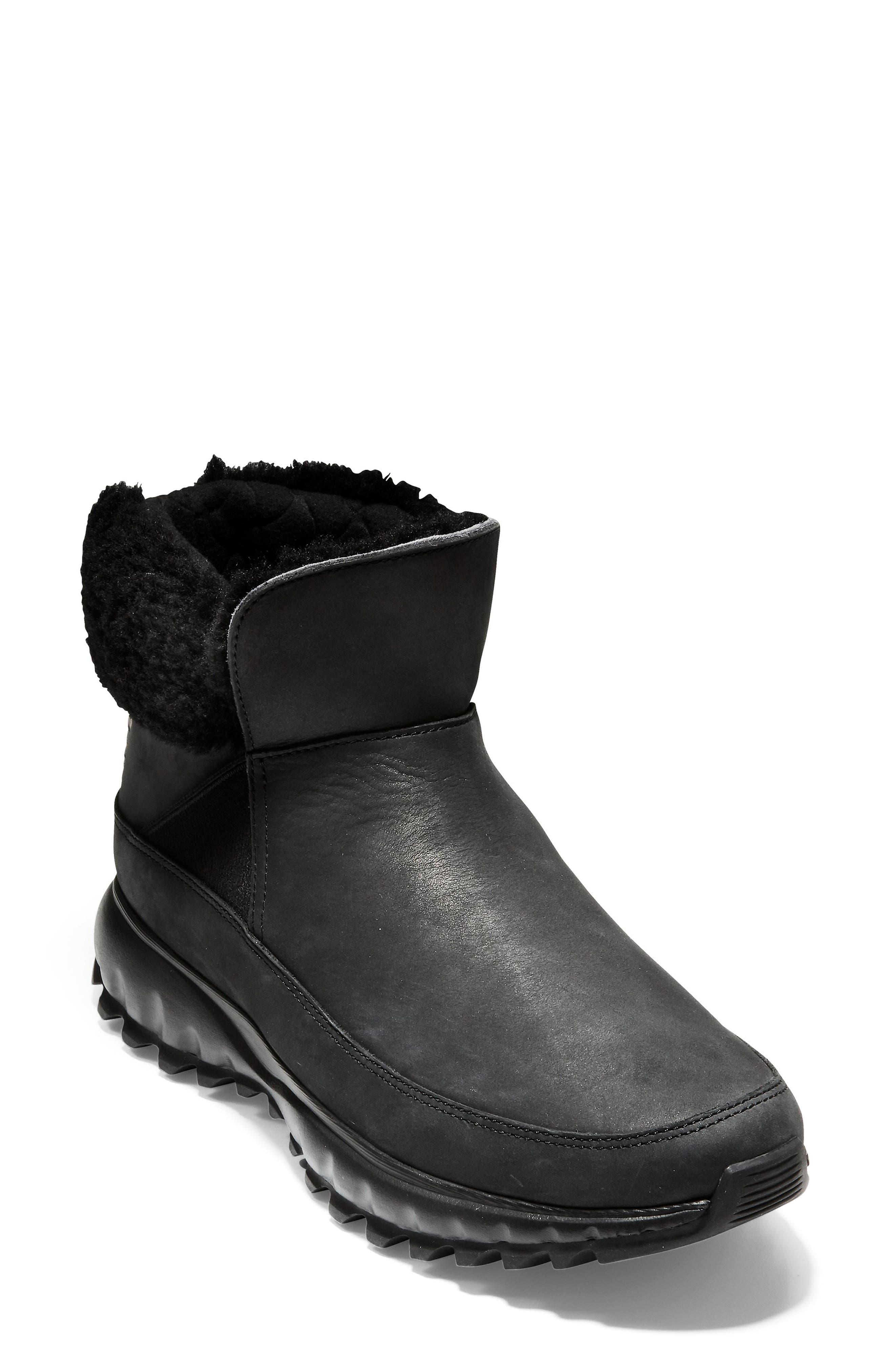 Cole Haan Zerogrand Explore All Terrain Waterproof Bootie, Black