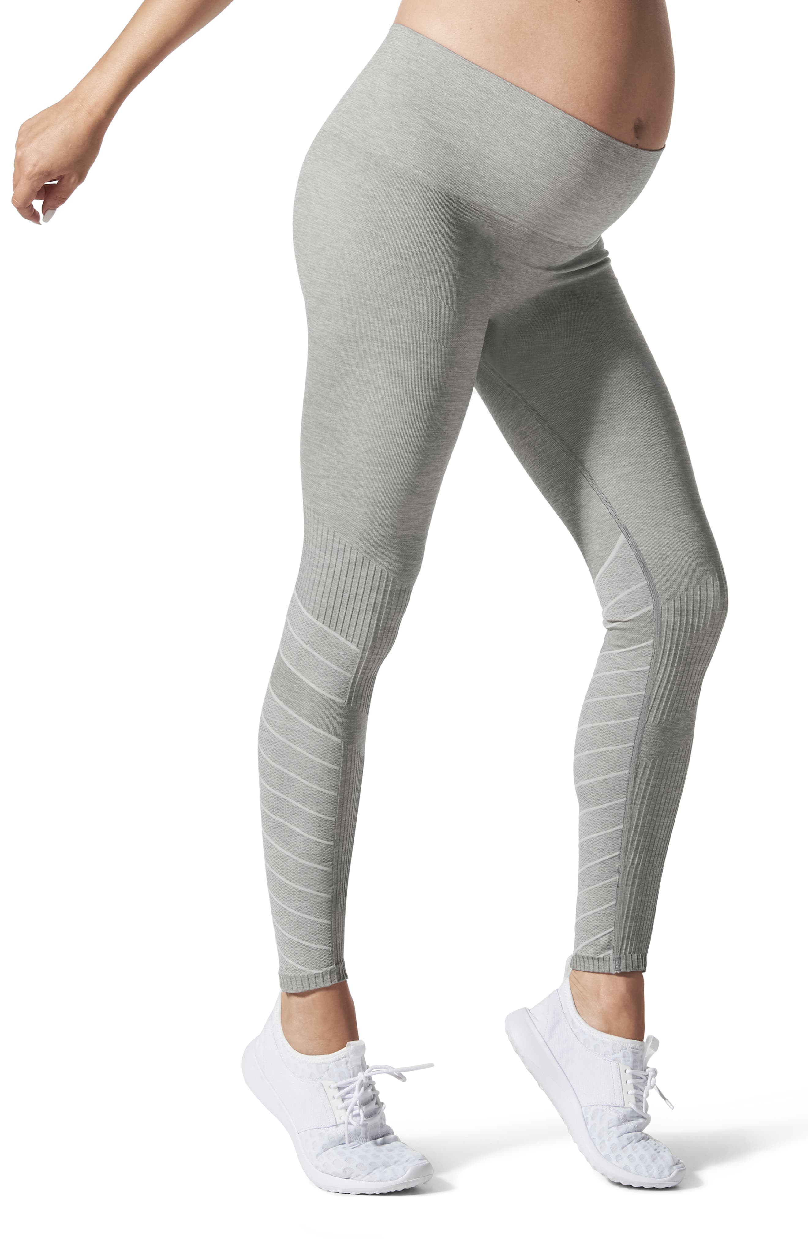 Blanqi Sportsupport Hipster Contour Support Maternity/postpartum Leggings, Grey
