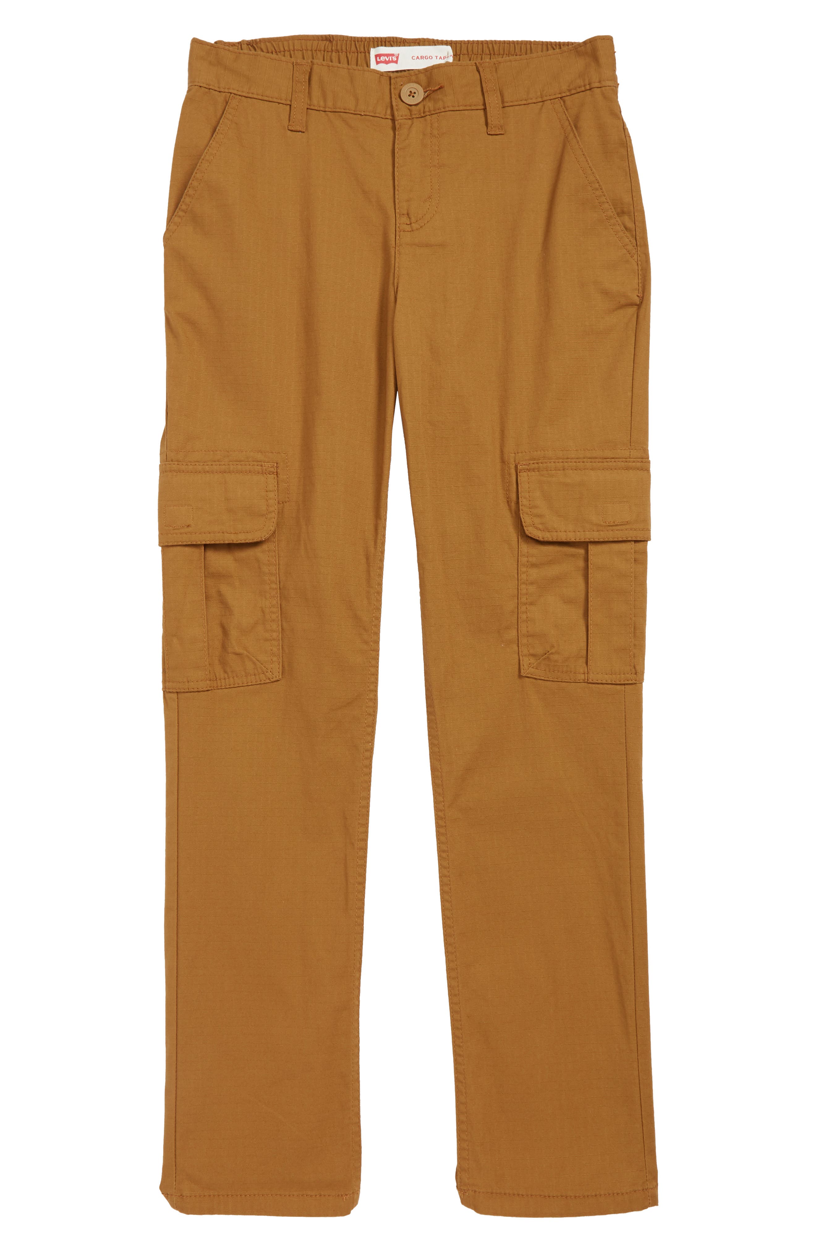 UPC 617847156847 product image for Boy's Levi'S Stretch Cargo Tapered Pants, Size 16 - Beige | upcitemdb.com