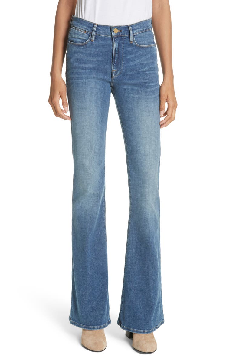 FRAME Le High Flare Jeans (Columbus) | Nordstrom