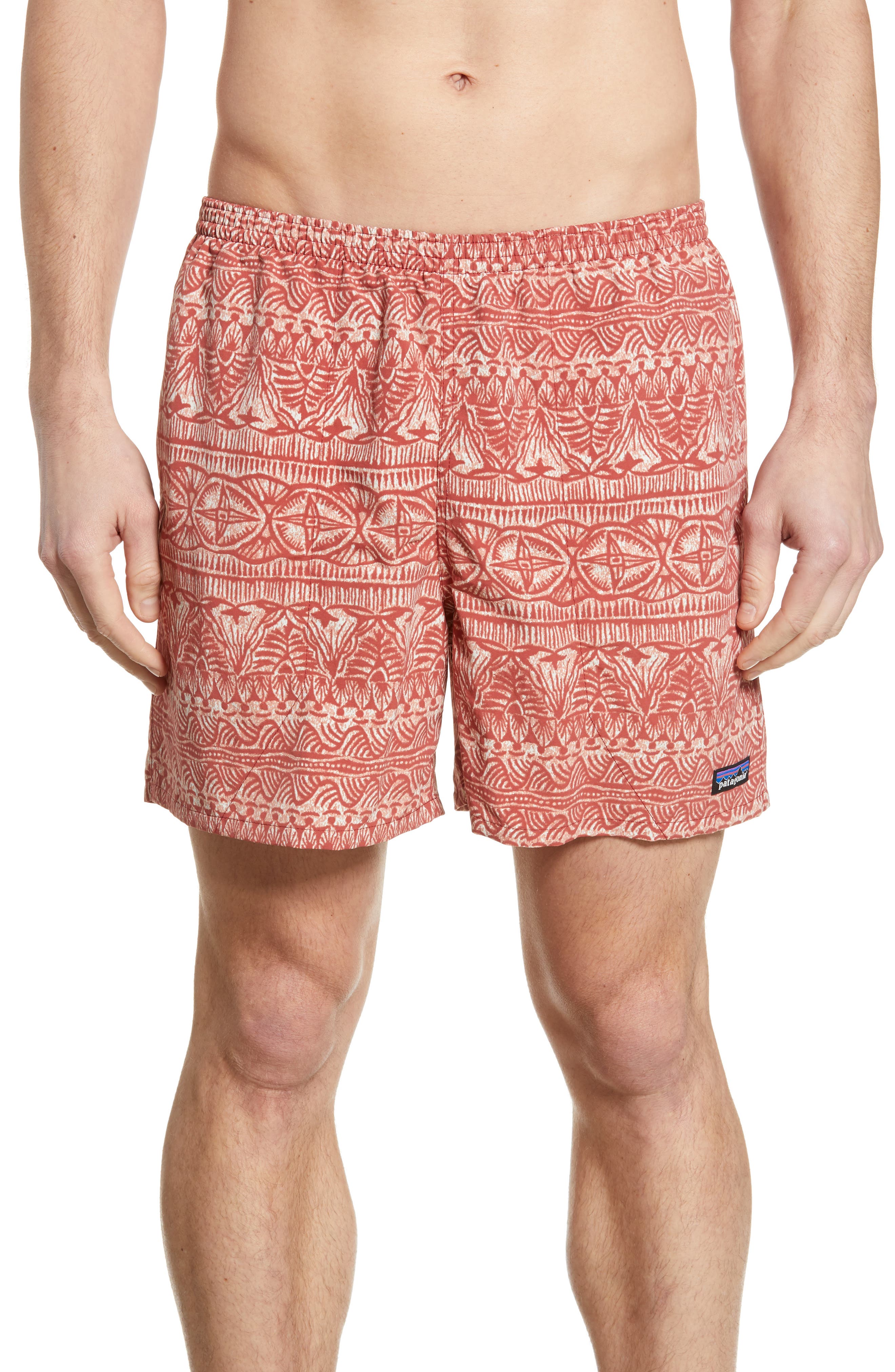 Patagonia Baggies 5-Inch Swim Trunks, Red