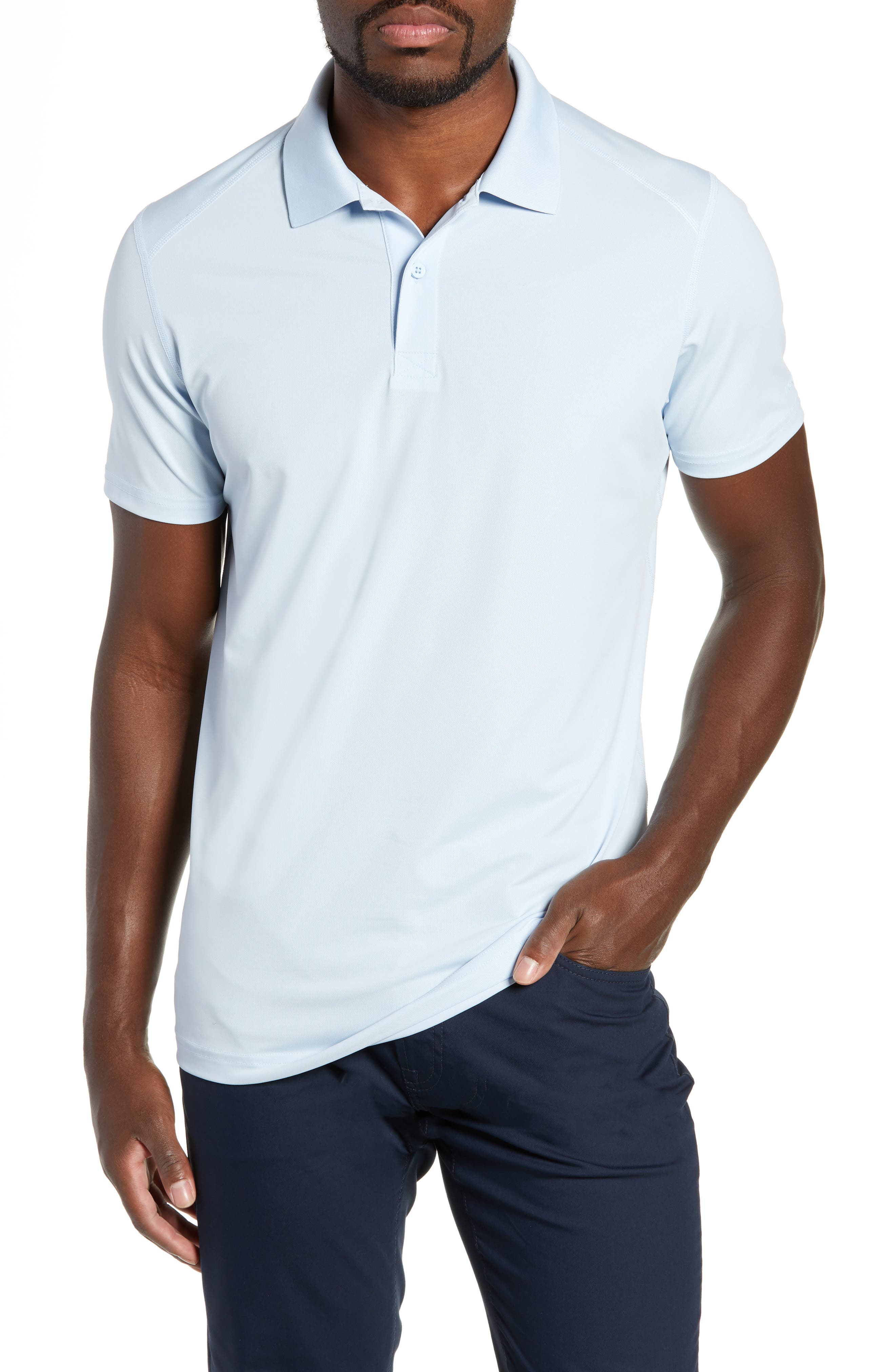 Bonobos M-Flex Flatiron Slim Fit Golf Polo, Blue