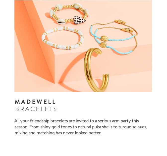 Madewell Bracelets.