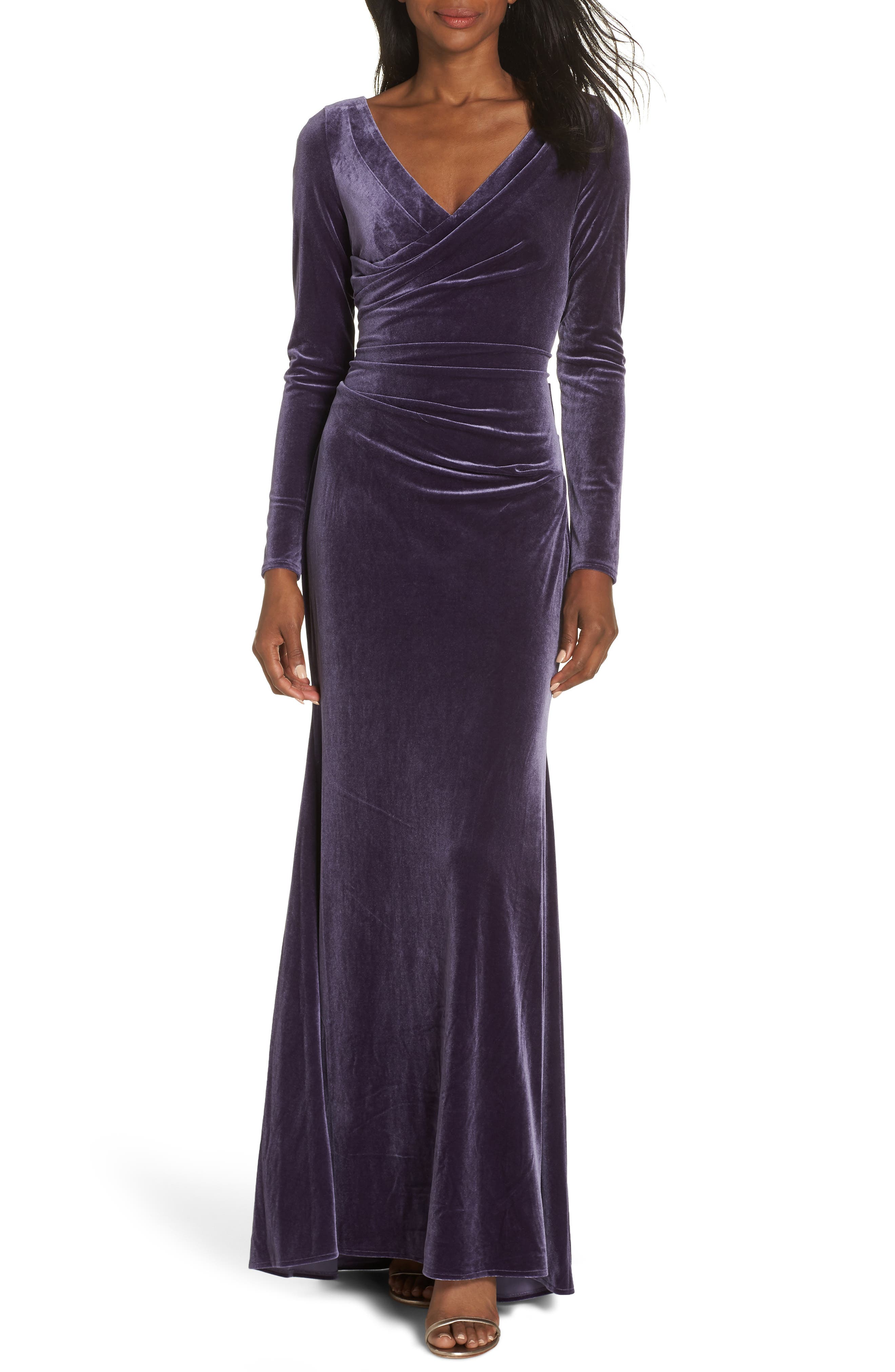 Vince Camuto Velvet Gown
