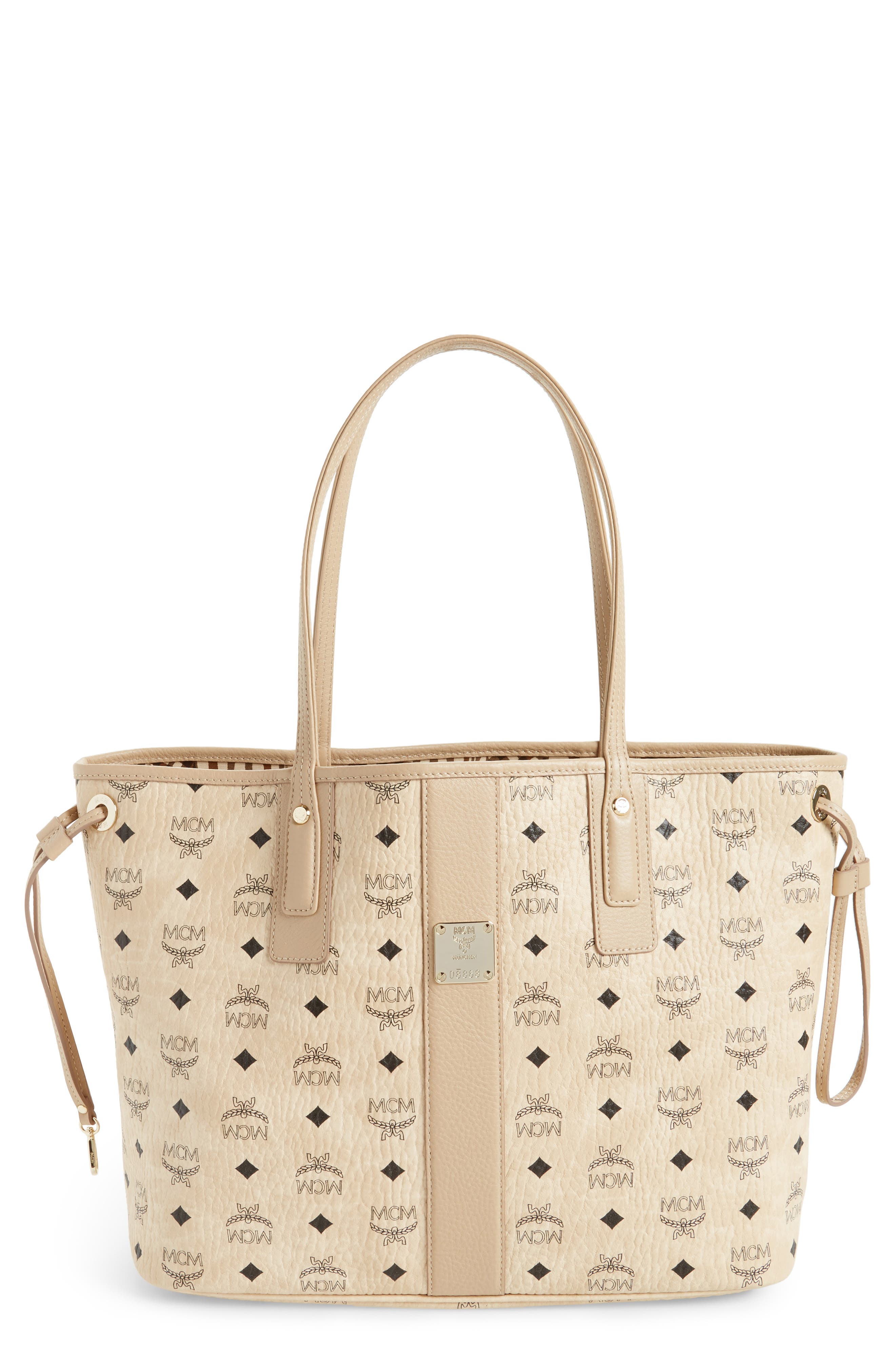 medium liz reversible shopper mcm