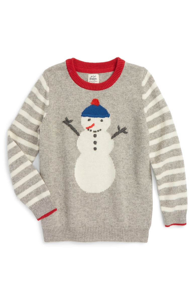 Mini Boden Christmas Sweater (Toddler Boys, Little Boys & Big Boys ...