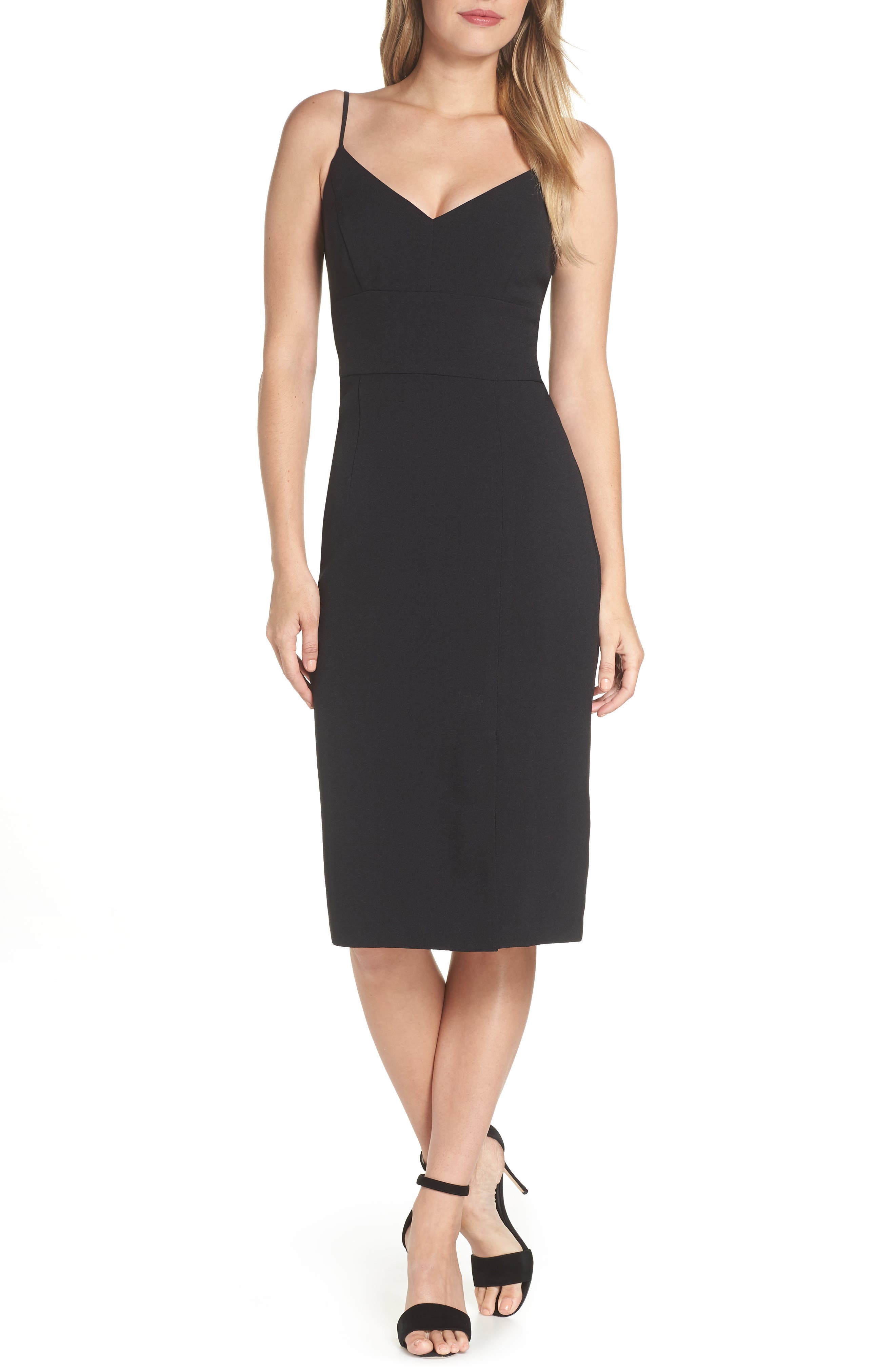 Eliza J Sleeveless Cocktail Dress