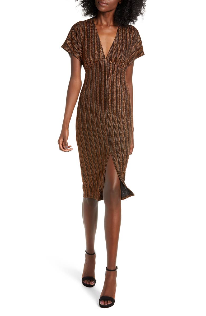 Spring Colors Toffee Knit Dress
