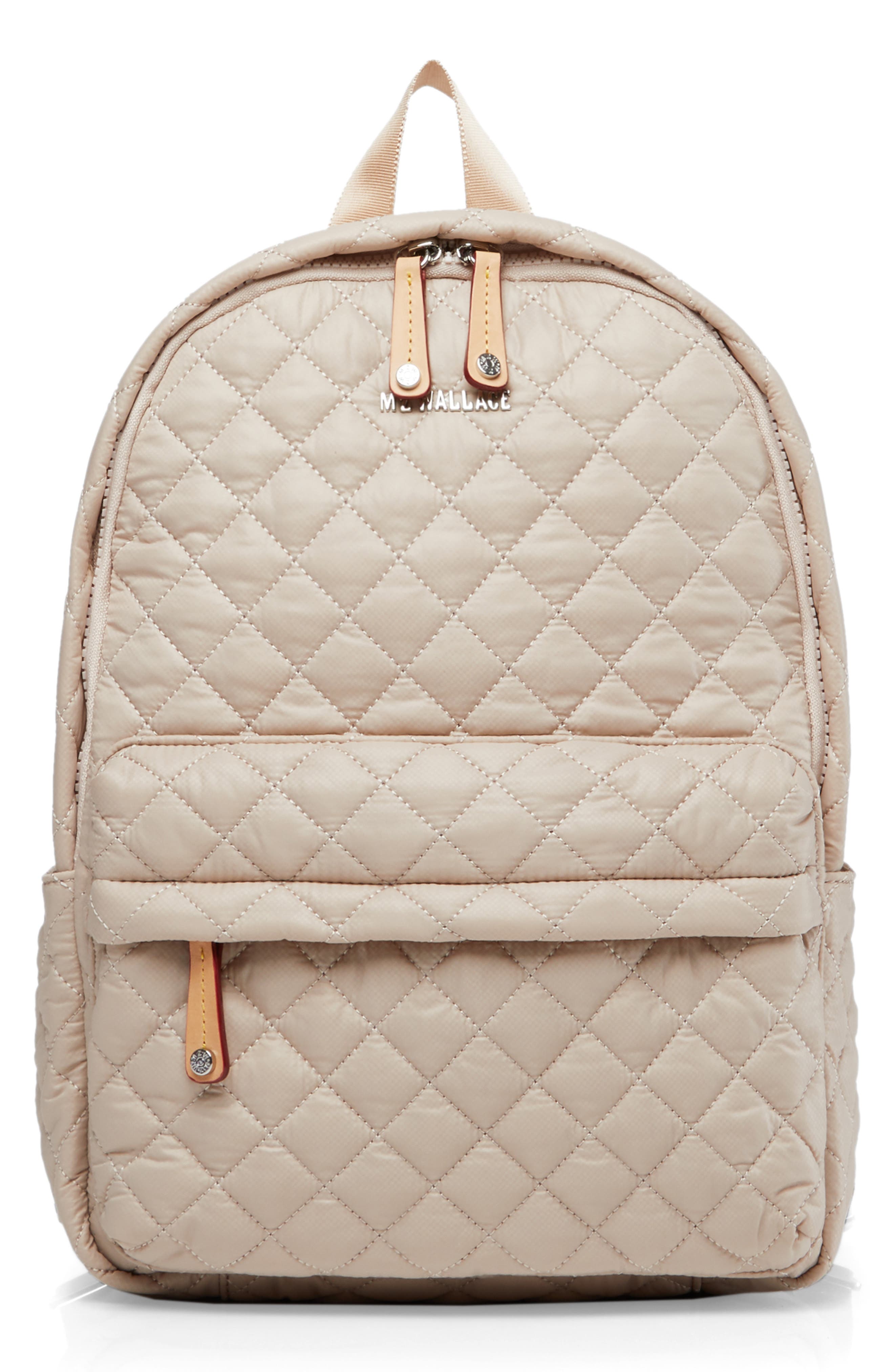Mz Wallace Backpacks SMALL METRO BACKPACK - IVORY