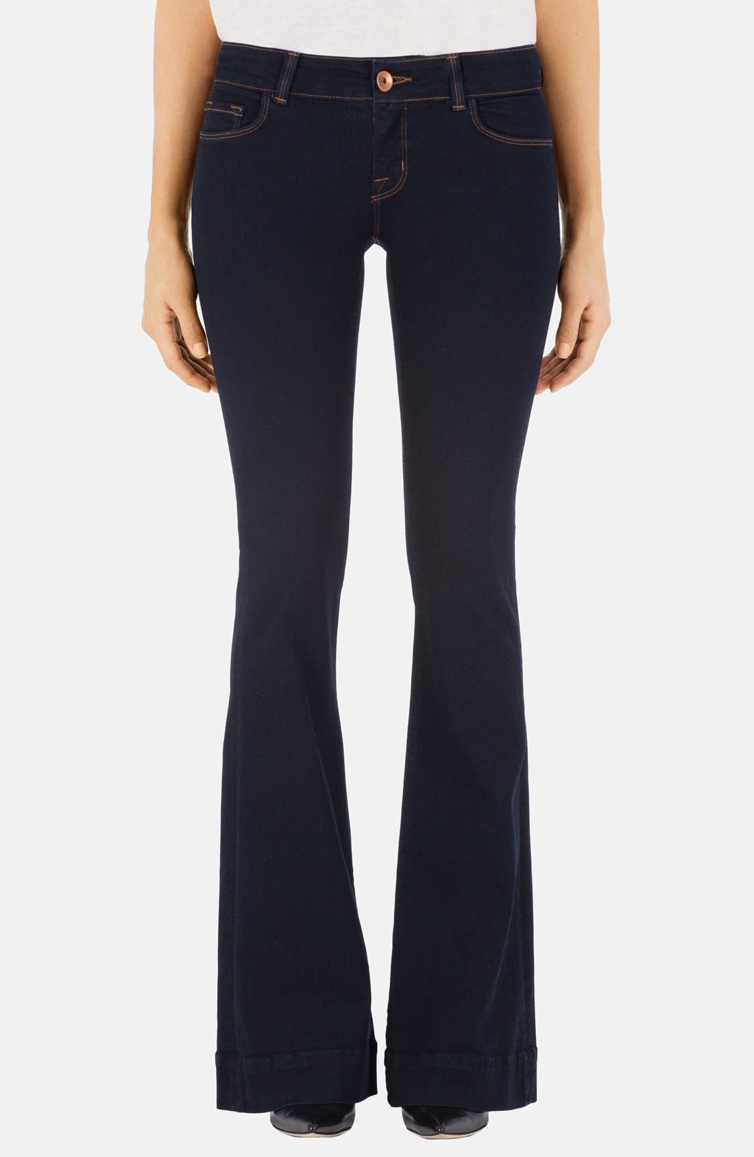 J Brand 'Love Story' Flare Jeans (Trouble) (Nordstrom Exclusive