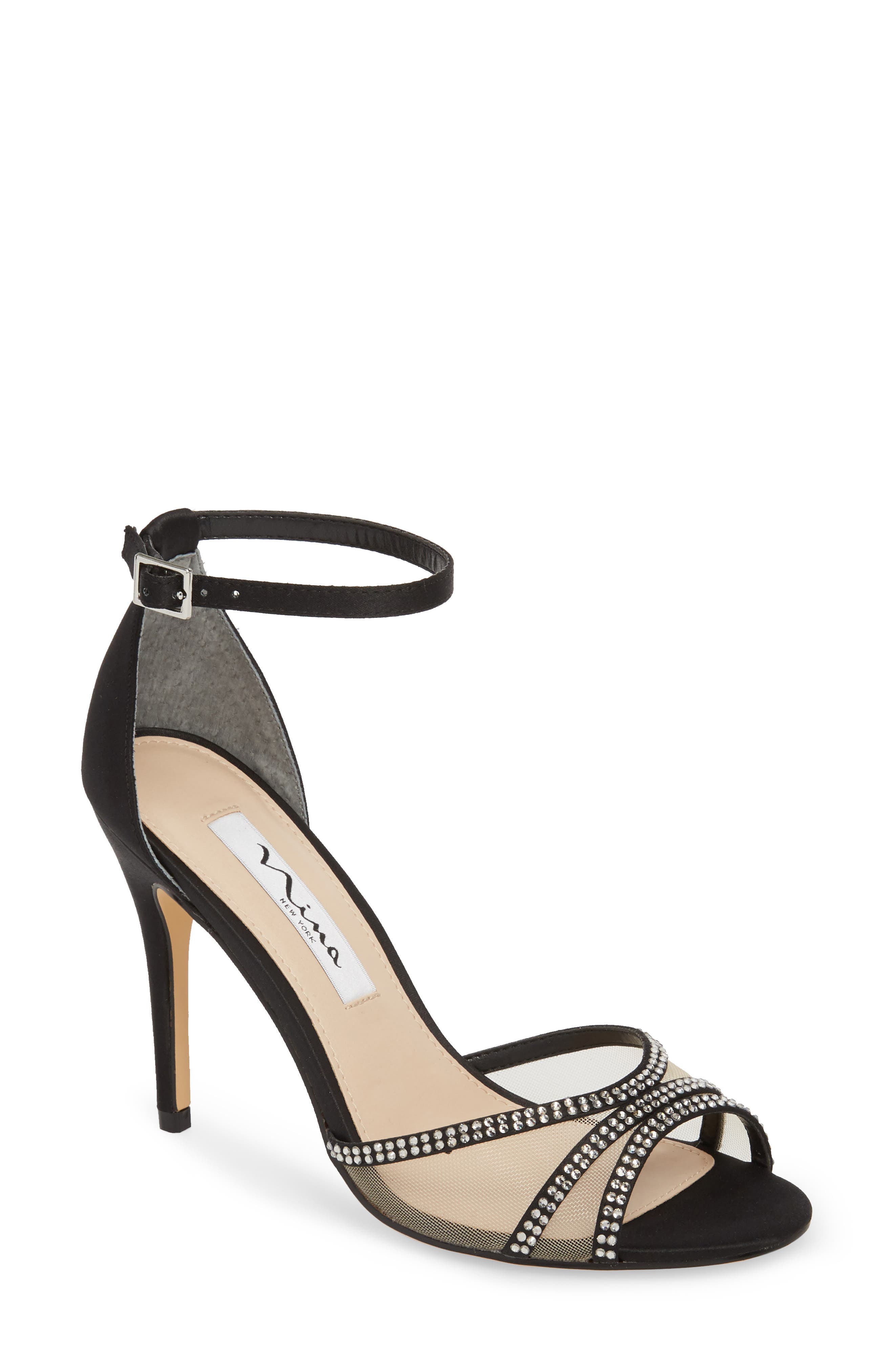 Nina Calissa Sandal, Black