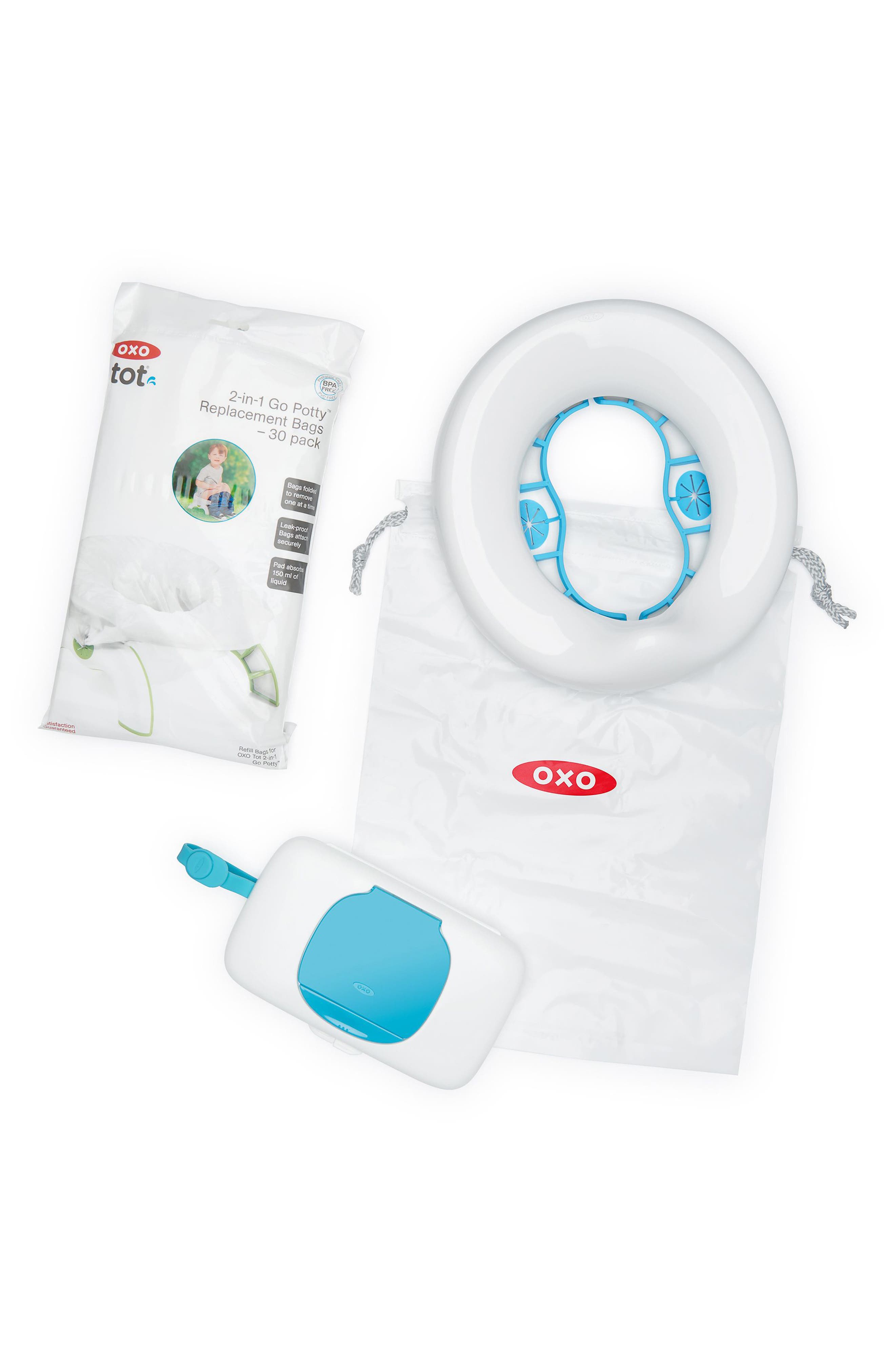OXO Tot 2in1 Go Potty Portable Toilet Set & Travel Bag Nordstrom