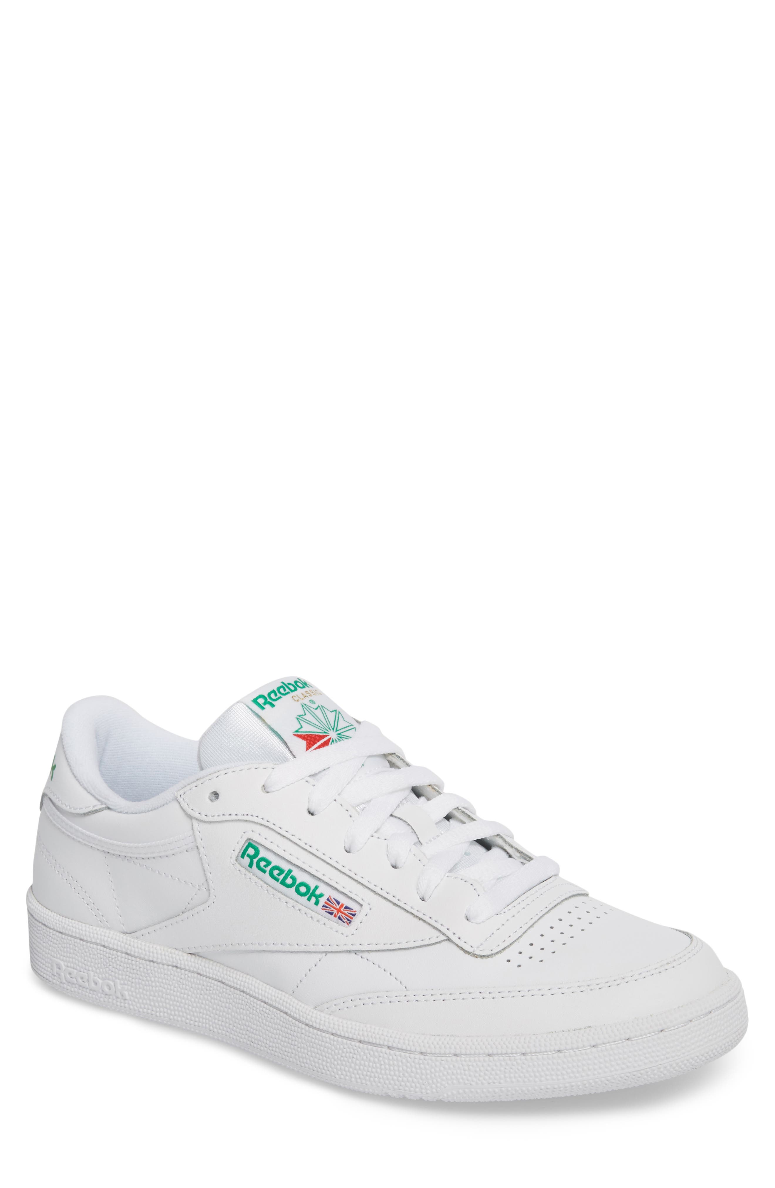 UPC 889139446381 product image for Men's Reebok Club C 85 Sneaker, Size 11 M - White | upcitemdb.com