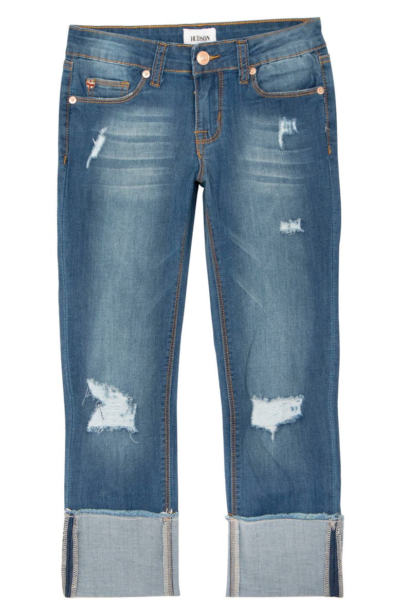 Hudson Kids Jessa Crop Skinny Jeans (Big Girls) | Nordstrom