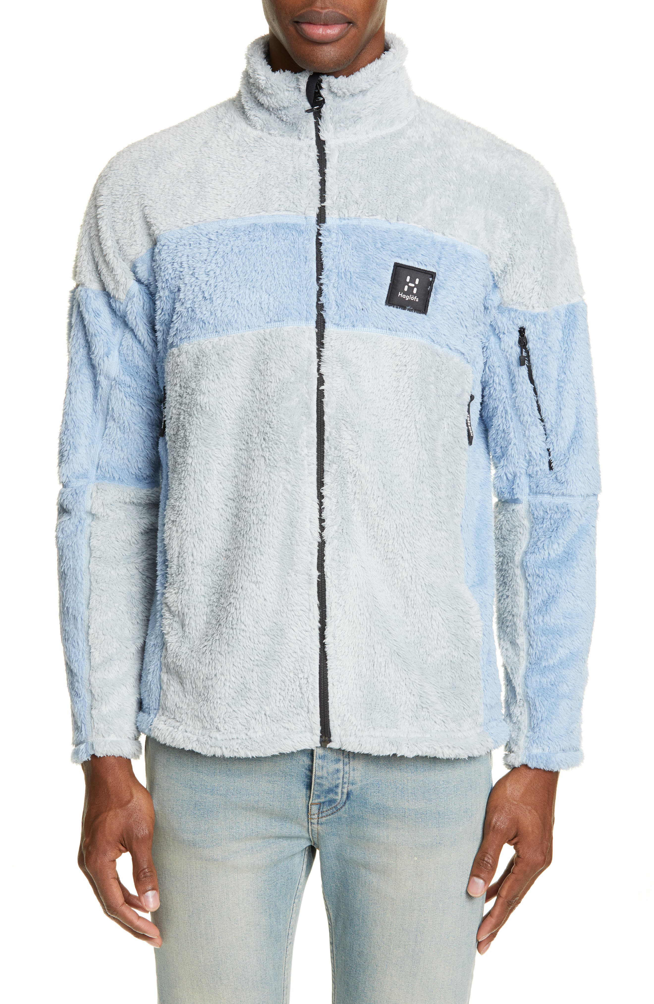 Tres Bien Haglofs Epic Teddy Fleece Jacket, Blue