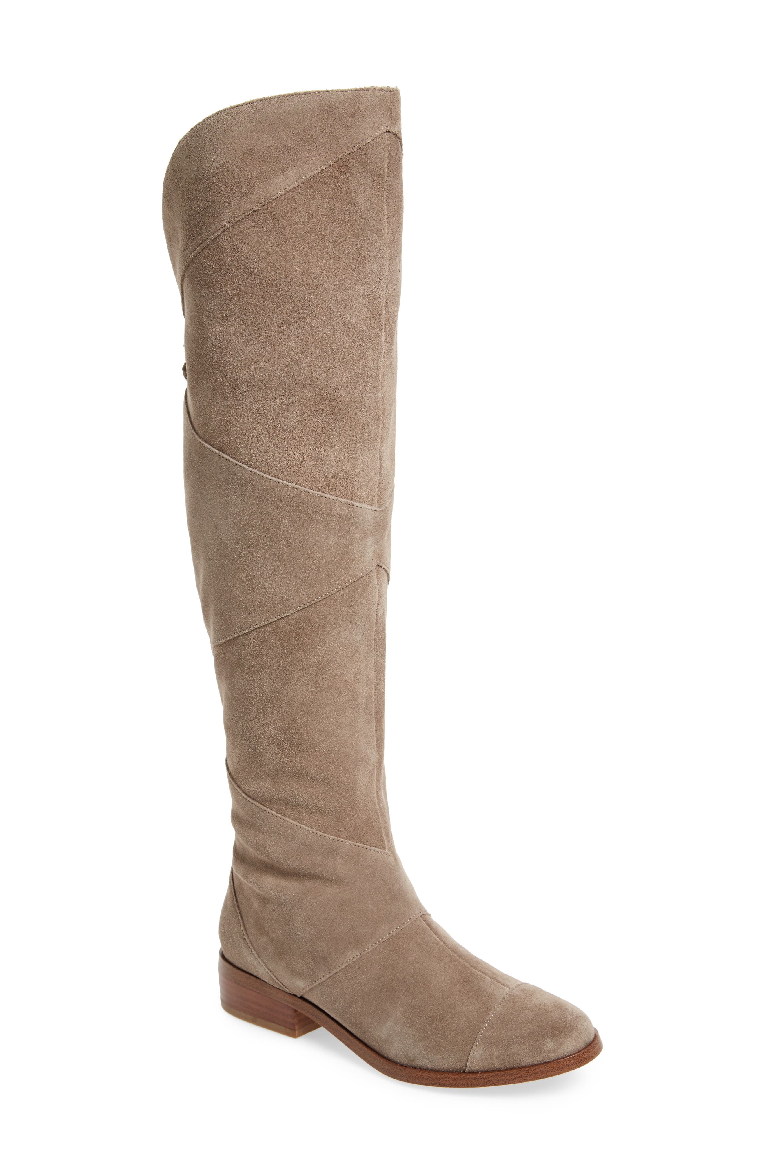 Sole Society Tiff Over The Knee Boot- Grey