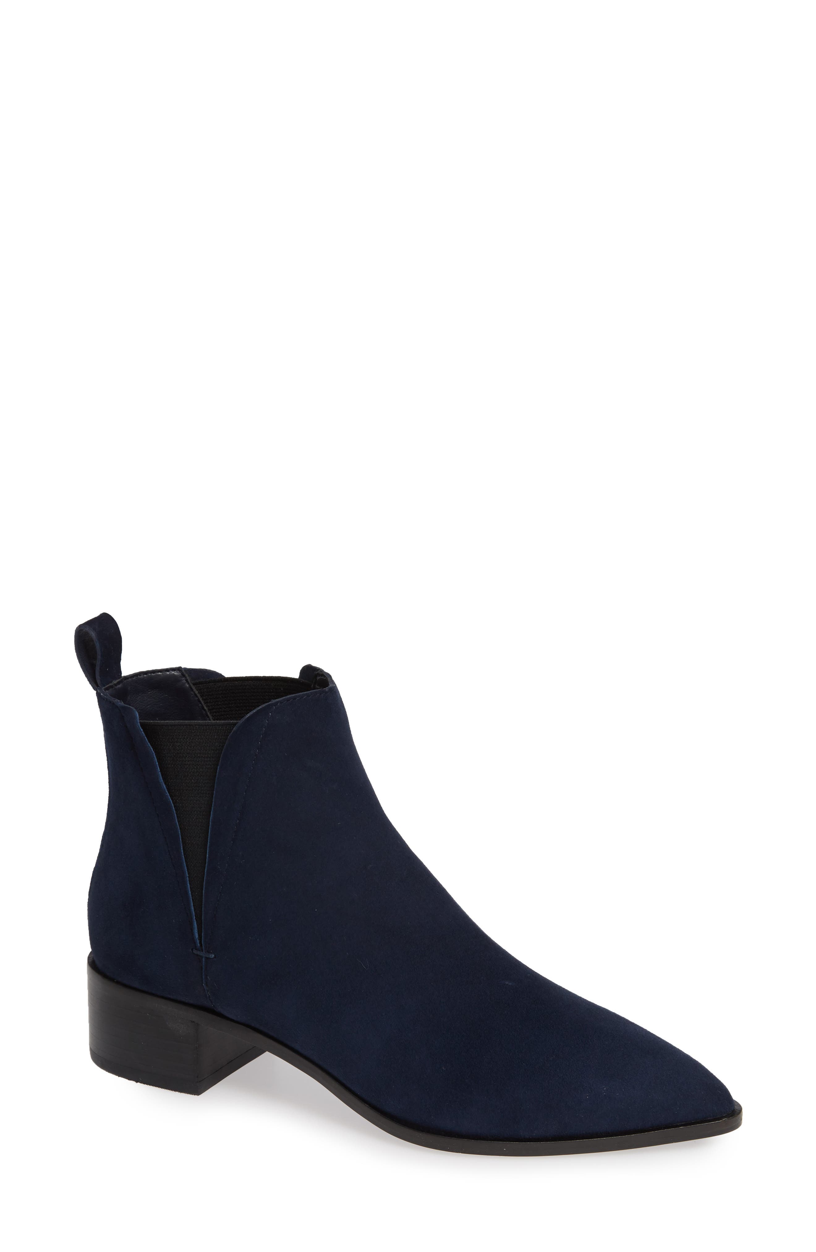 Black Suede Studio Taylor Bootie