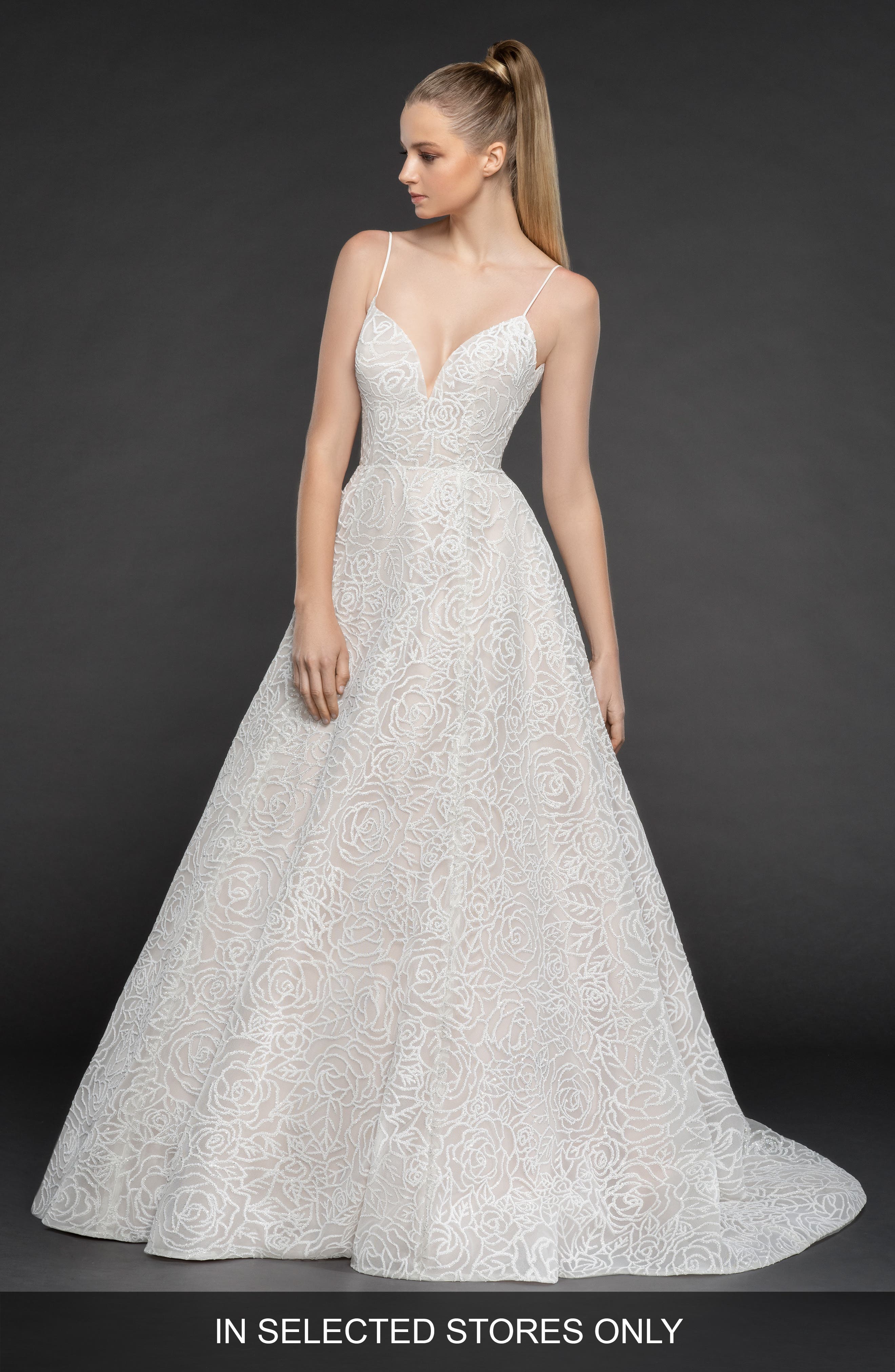 Blush By Hayley Paige Jardin Ballgown, Size IN STORE ONLY - Beige