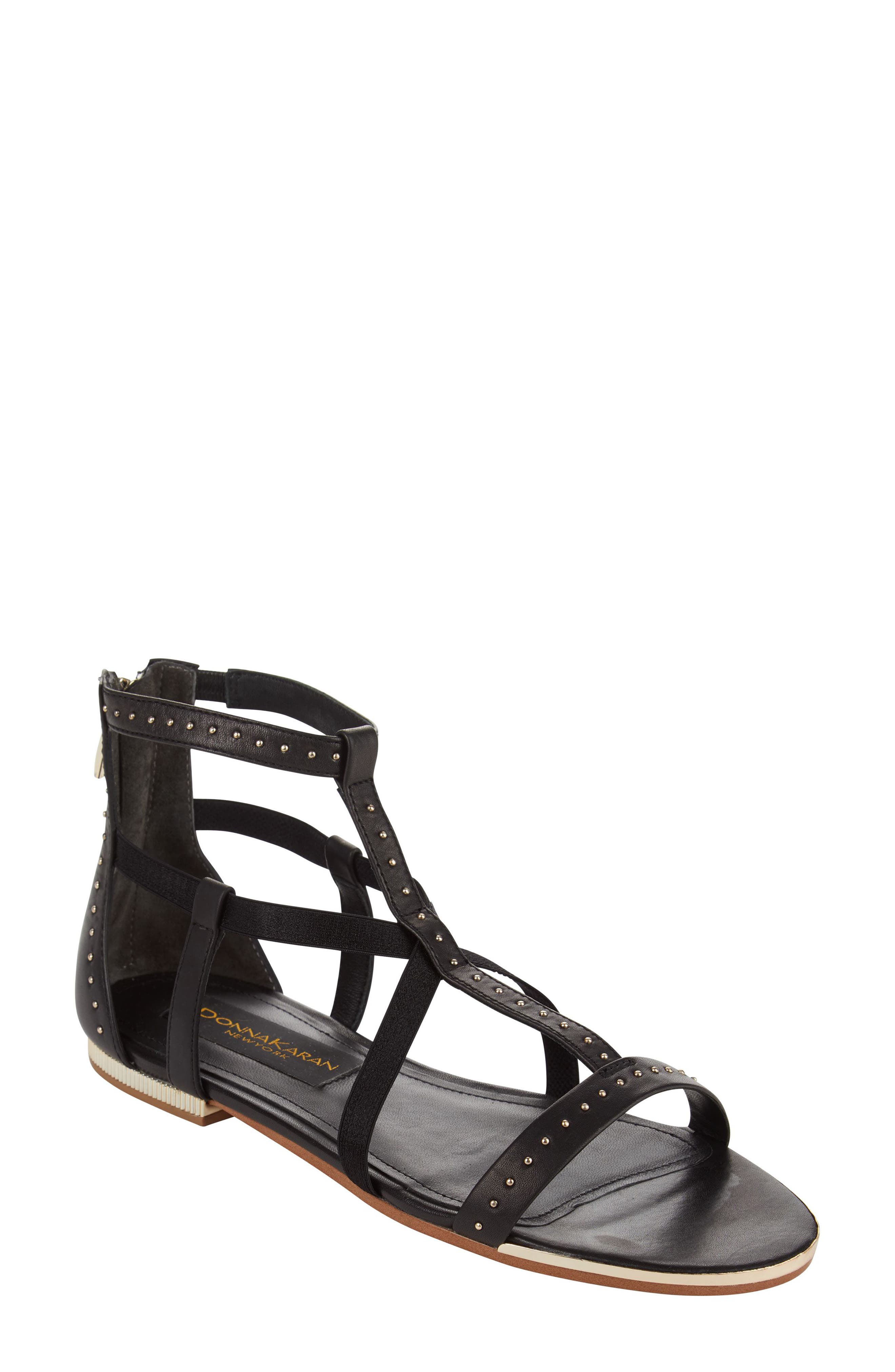 Donna Karan Kim Sandal, Black