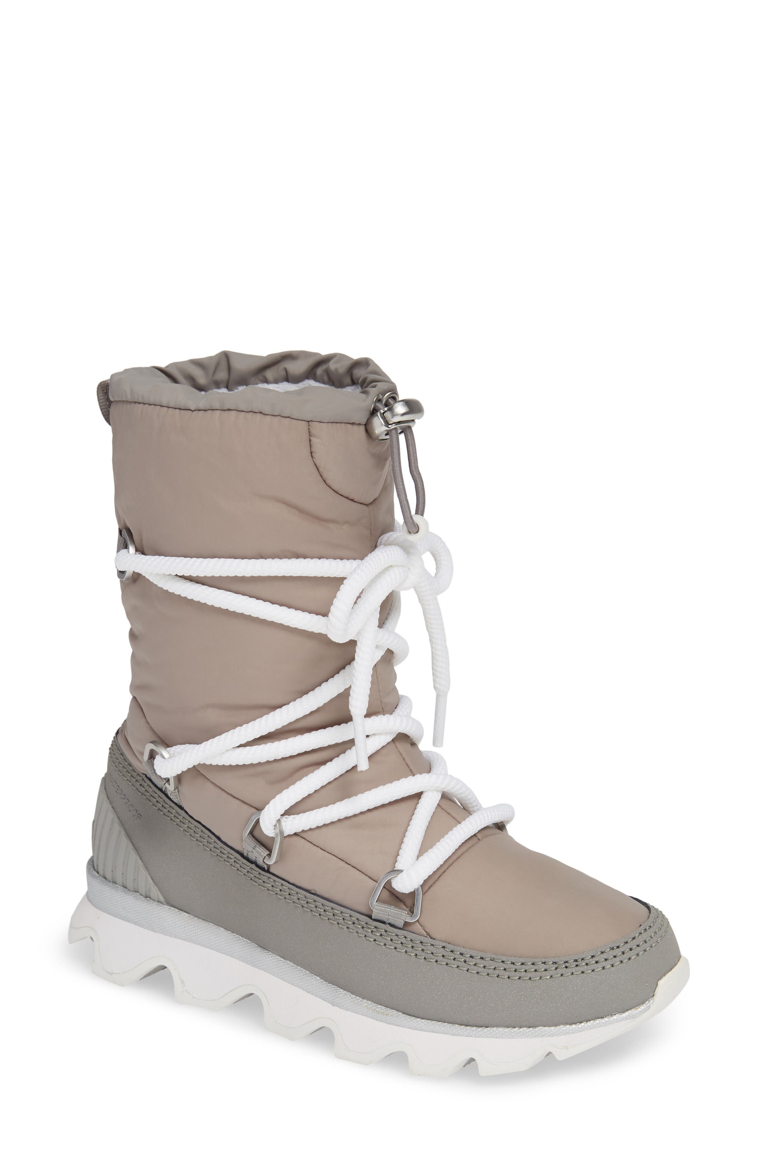 Sorel Kinetic Waterproof Insulated Winter Boot, Grey