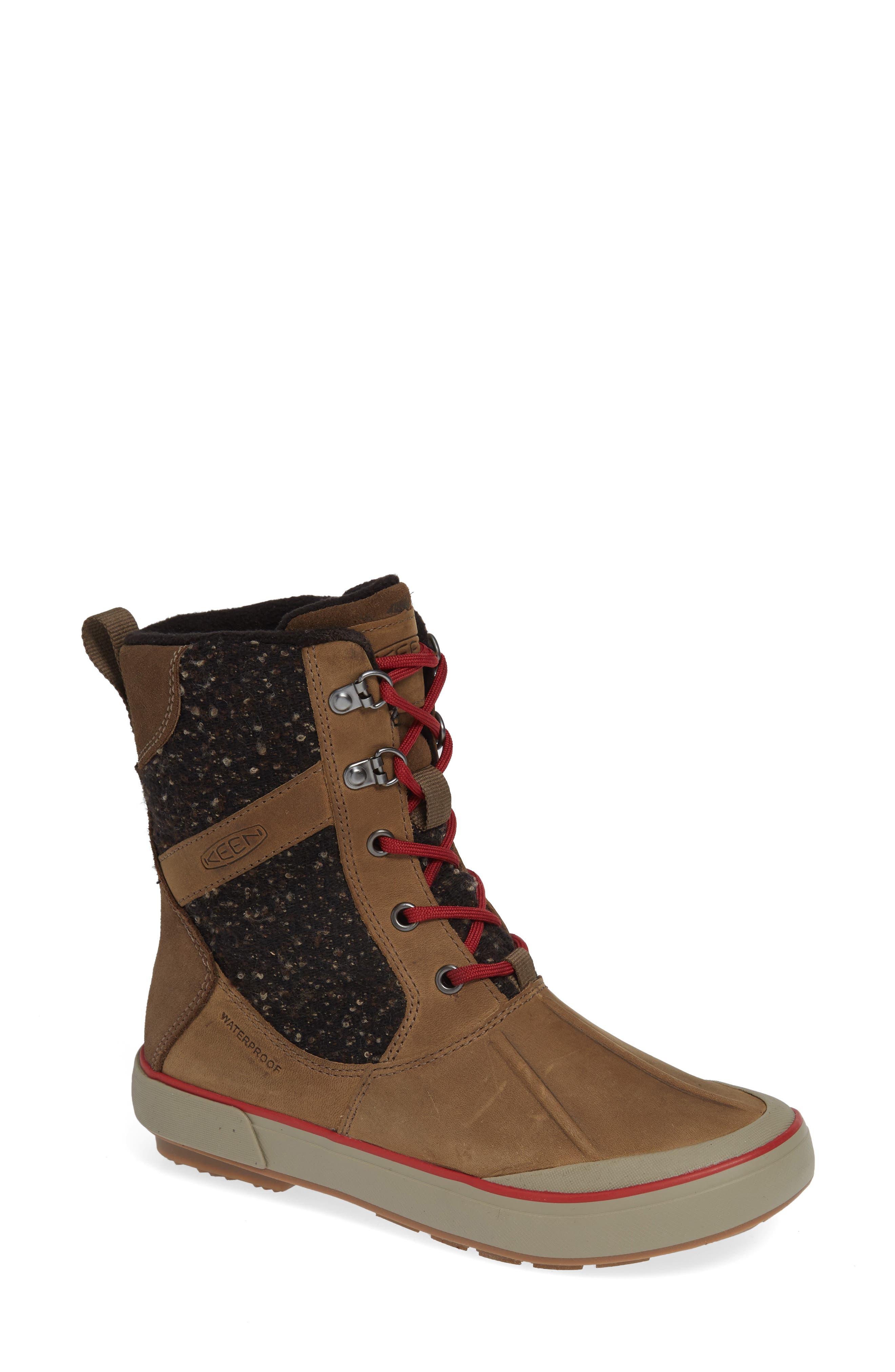 Keen Elsa Ii Waterproof Winter Bootie- Brown