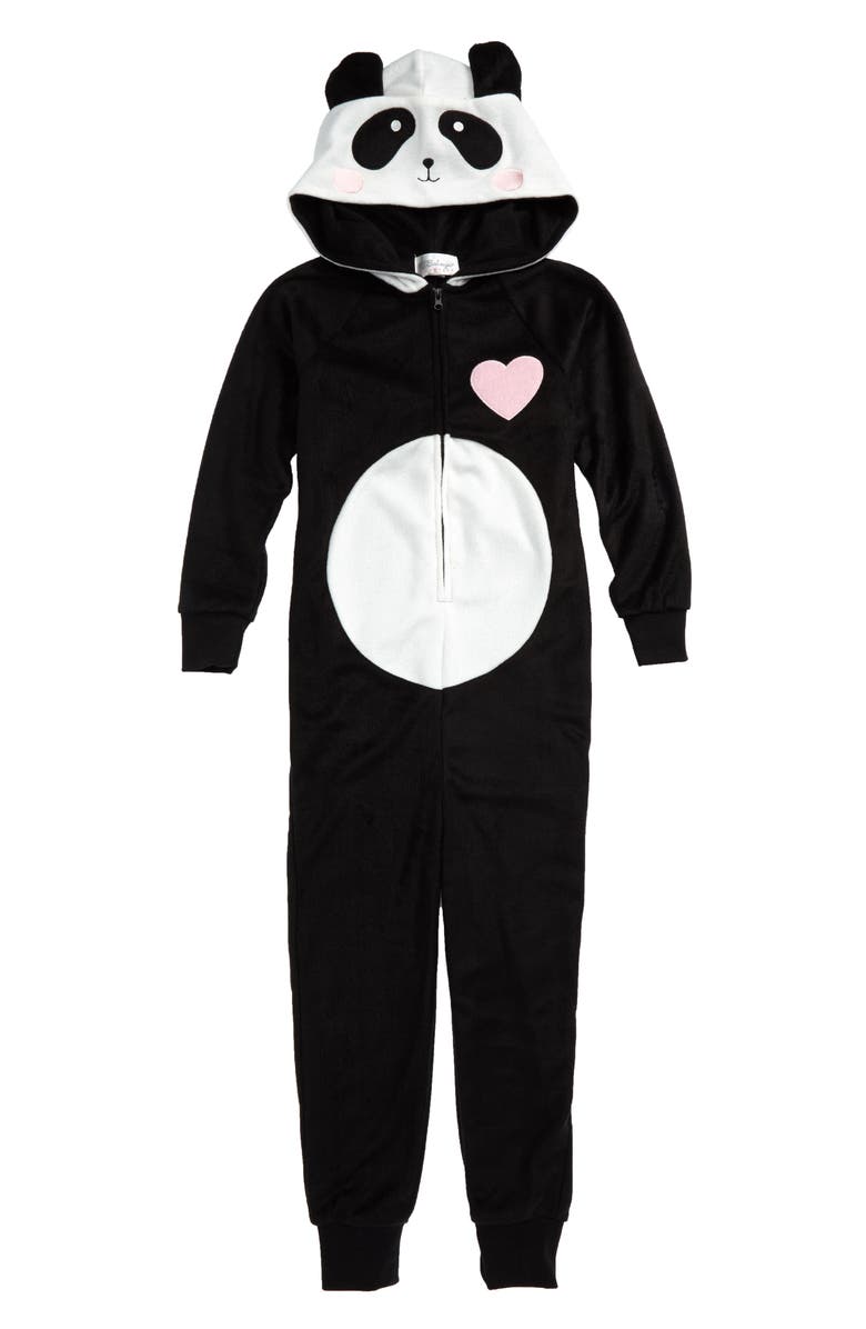 PJ Salvage Panda Fitted One-Piece Pajamas (Little Girls & Big Girls ...