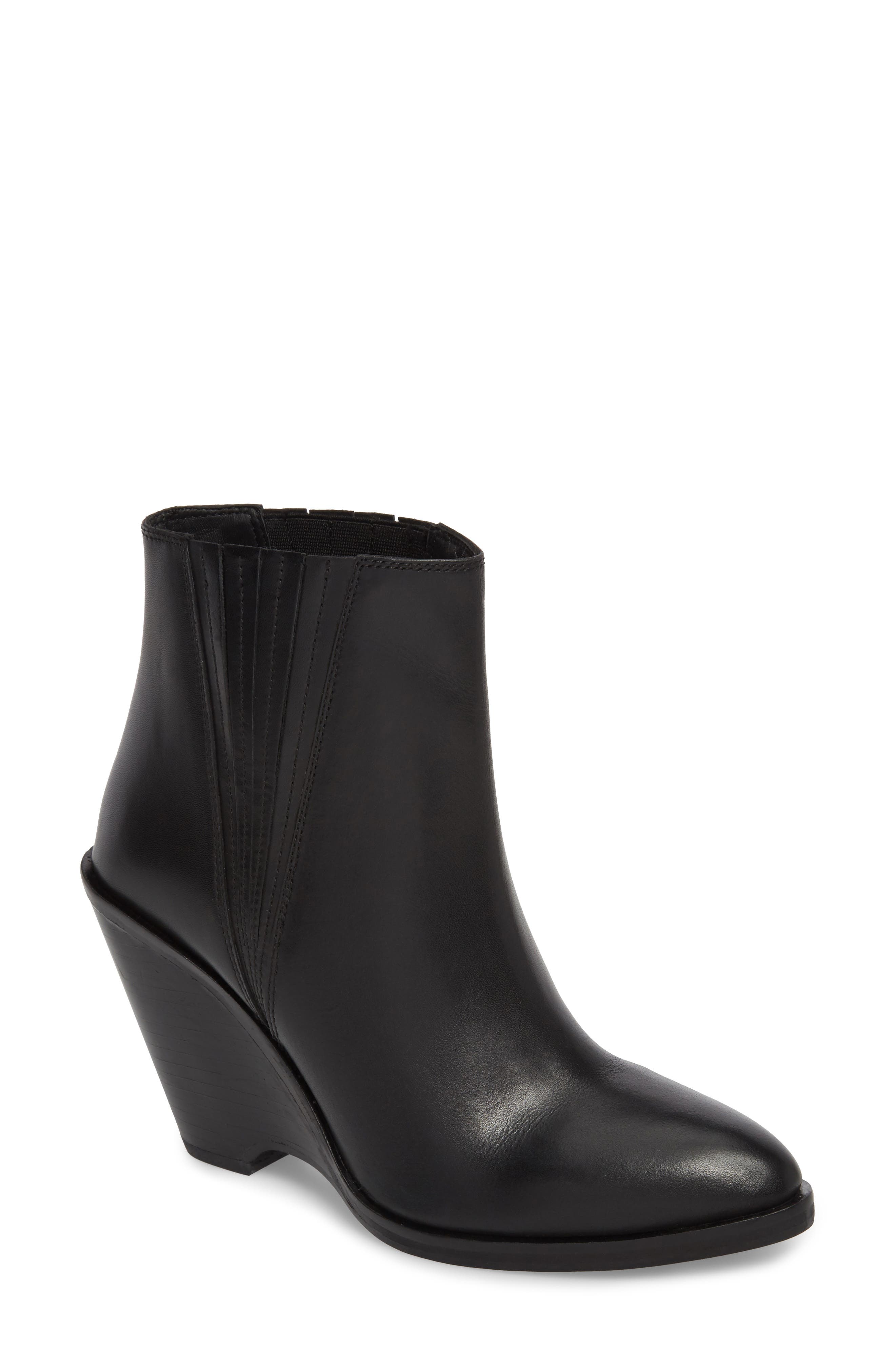 Seychelles Park Demi Wedge Bootie- Black